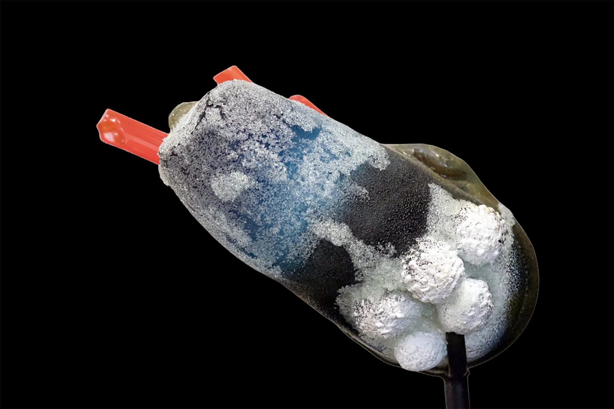 Geologic Object (2025)
Glass (Blown, Hot Sculpted, Kiln Re-Cast)