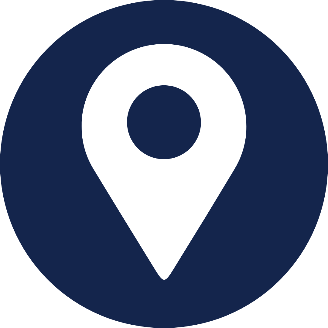 Location pin icon representing Outlaw Logistics of Louisiana's local and nationwide hauling services.
