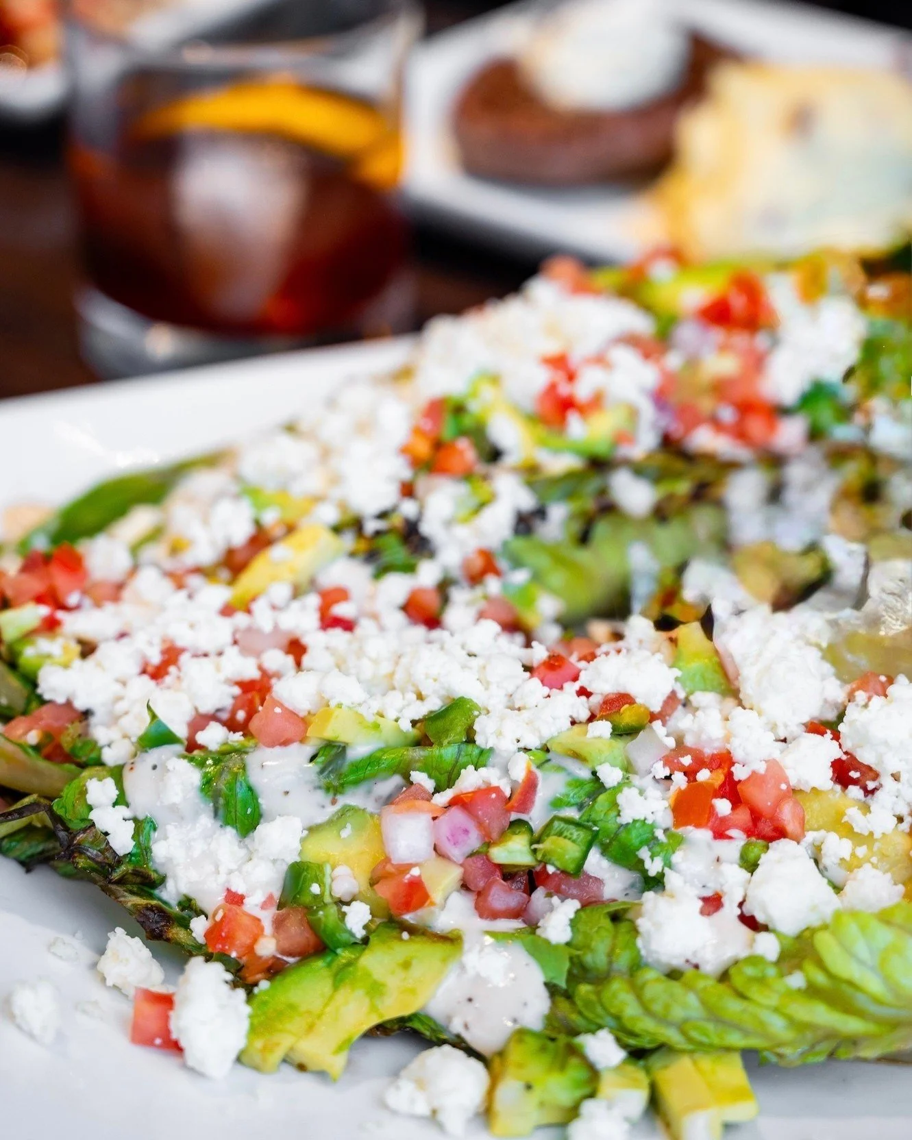 Yes, we&rsquo;ve got you. Wood-fired seafood, fresh salads, and veggie-forward plates that hit every craving while keeping things lighter.

Come for flavor, stay for the vibe. 🐟🌱