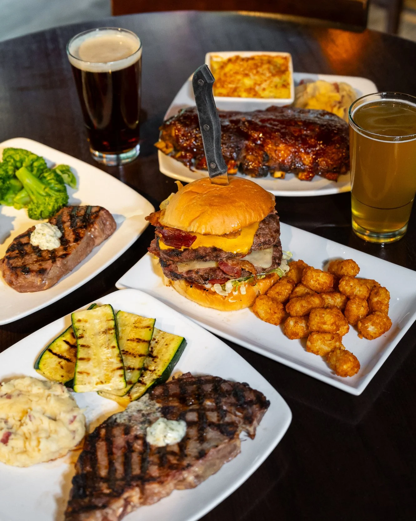 Skip the planning. We&rsquo;ve got dinner handled.

Dinner for Two gets you one appetizer, two entr&eacute;es, and dessert for $55.
Send this to who you&rsquo;re bringing and book your table.