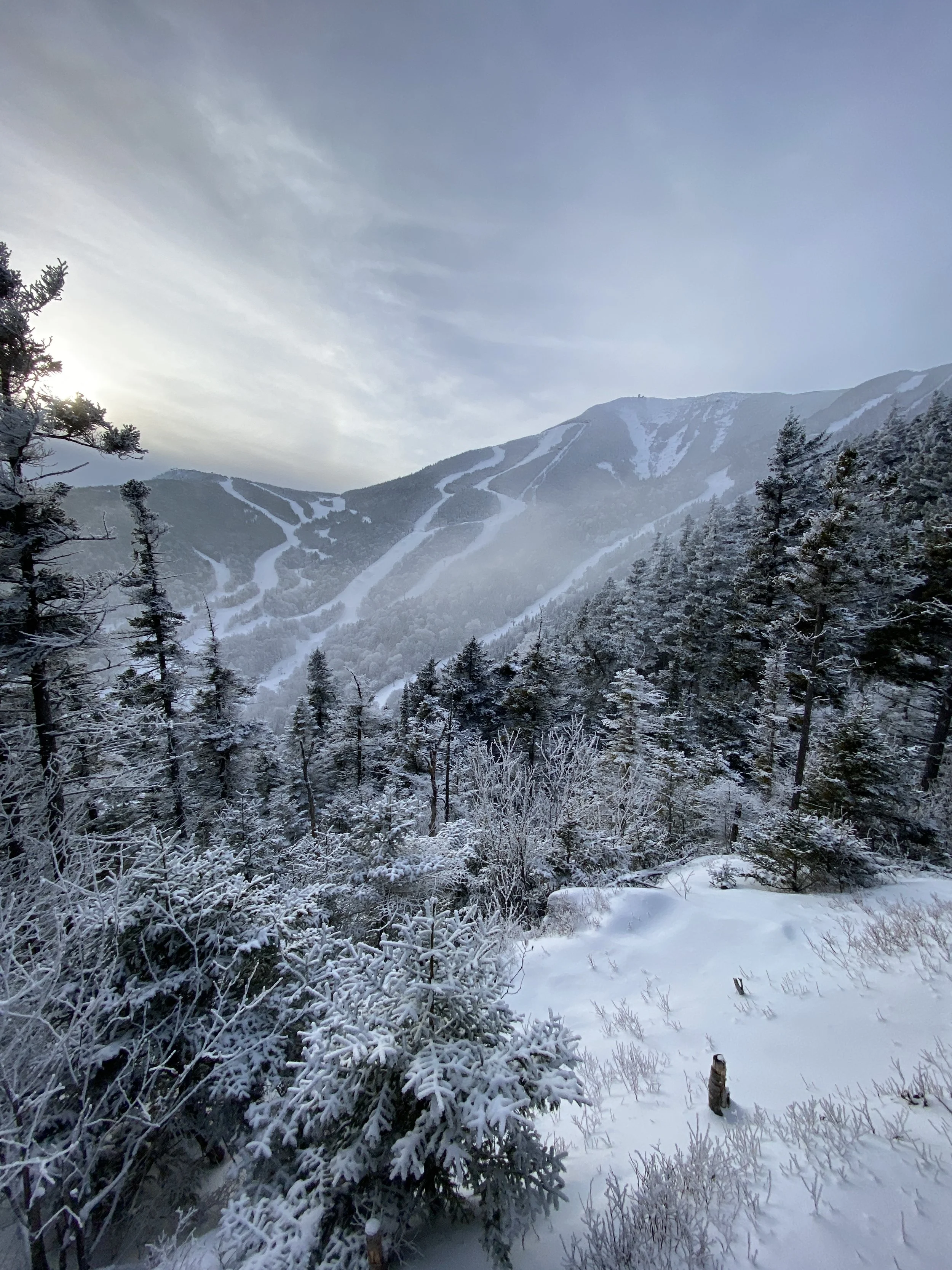 EARLY JANUARY SKI CONDITIONS AT WHITEFACE