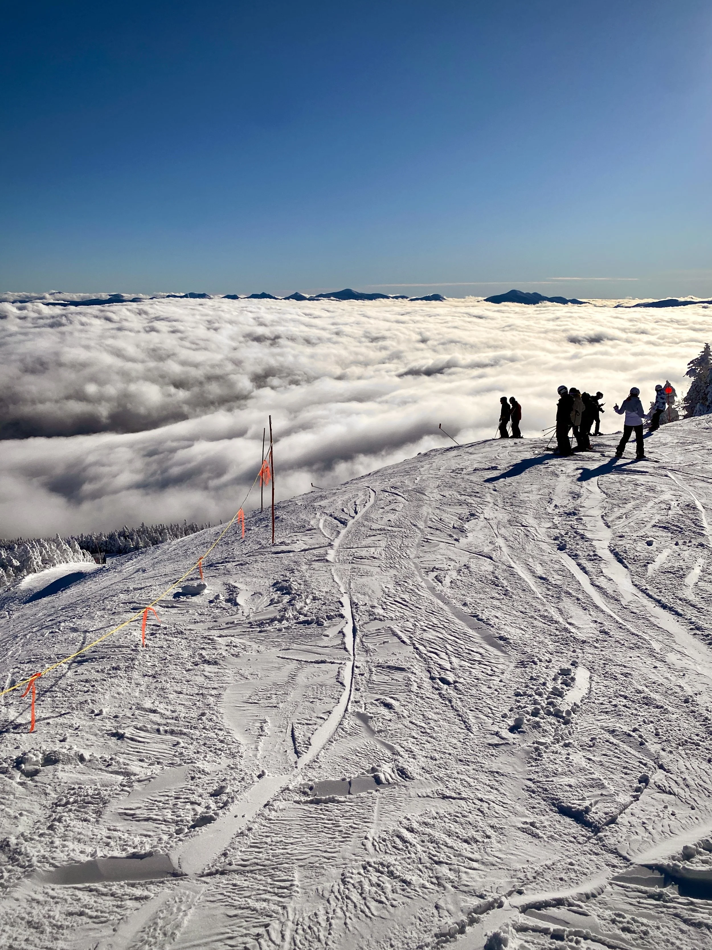 SKIING ABOVE THE CLOUDS AT WHITEFACE