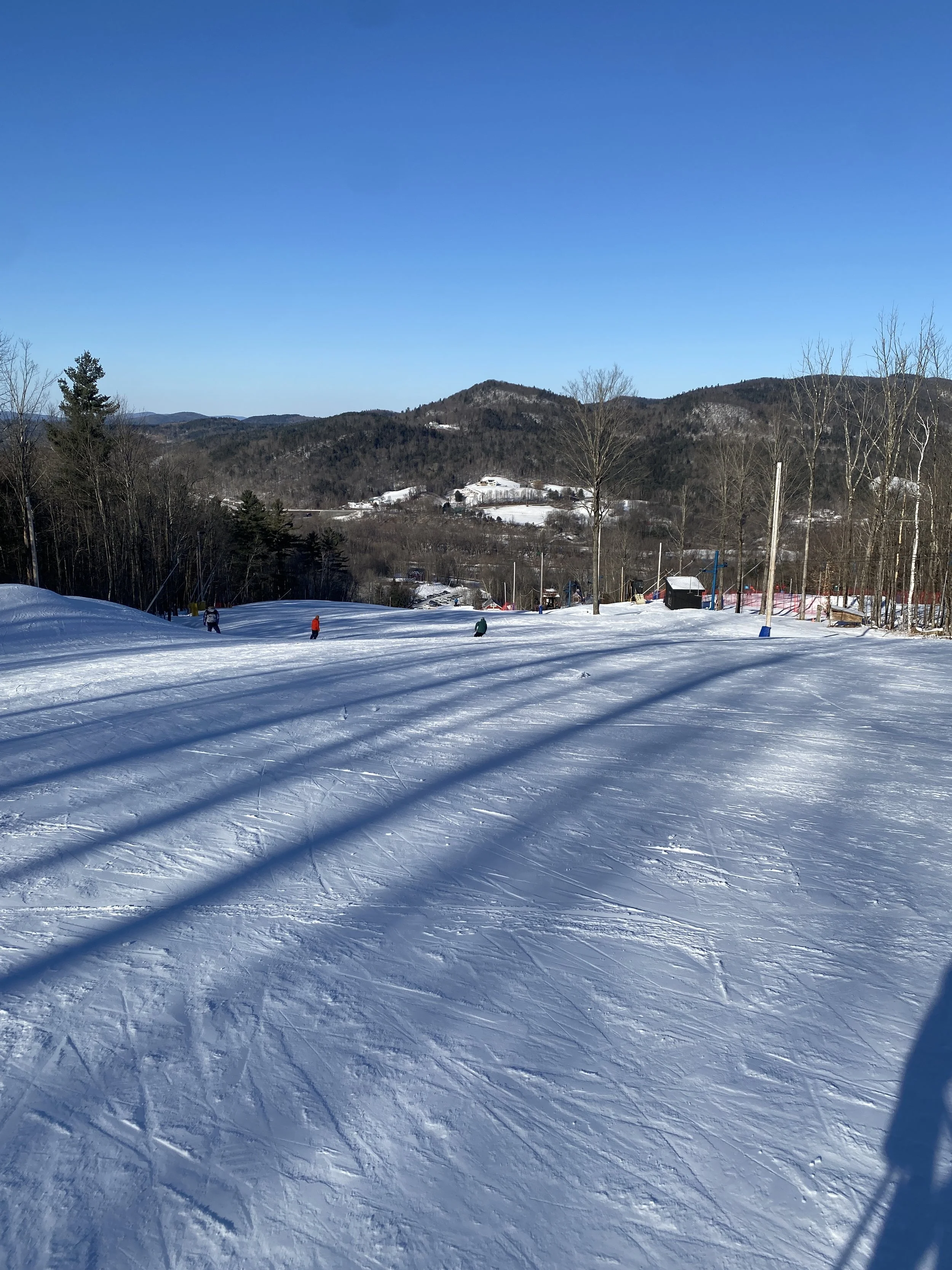 A COLD SKI DAY AT A VERMONT CLASSIC