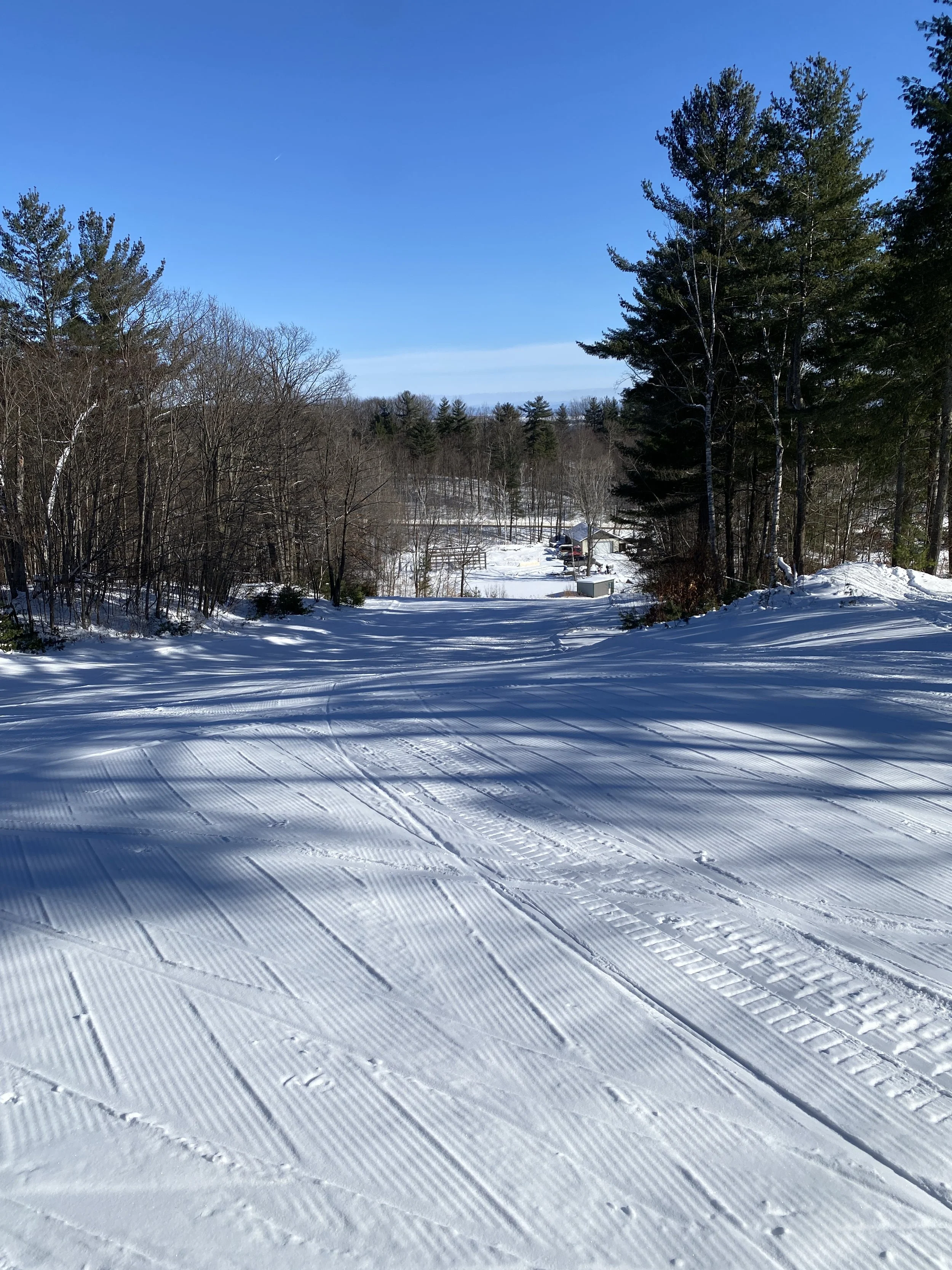 BLUEBIRD DAY AT ONE OF NEW YORK’S BEST T-BAR SKI HILLS