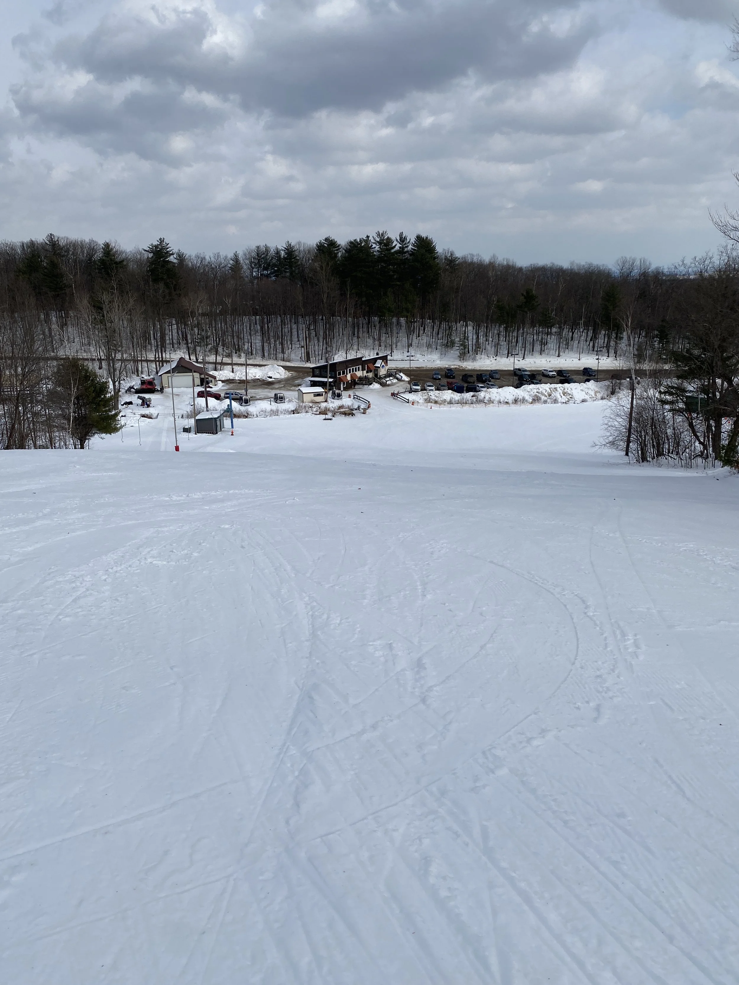 THIS SKI HILL HAS 150 FT. OF VERTICAL