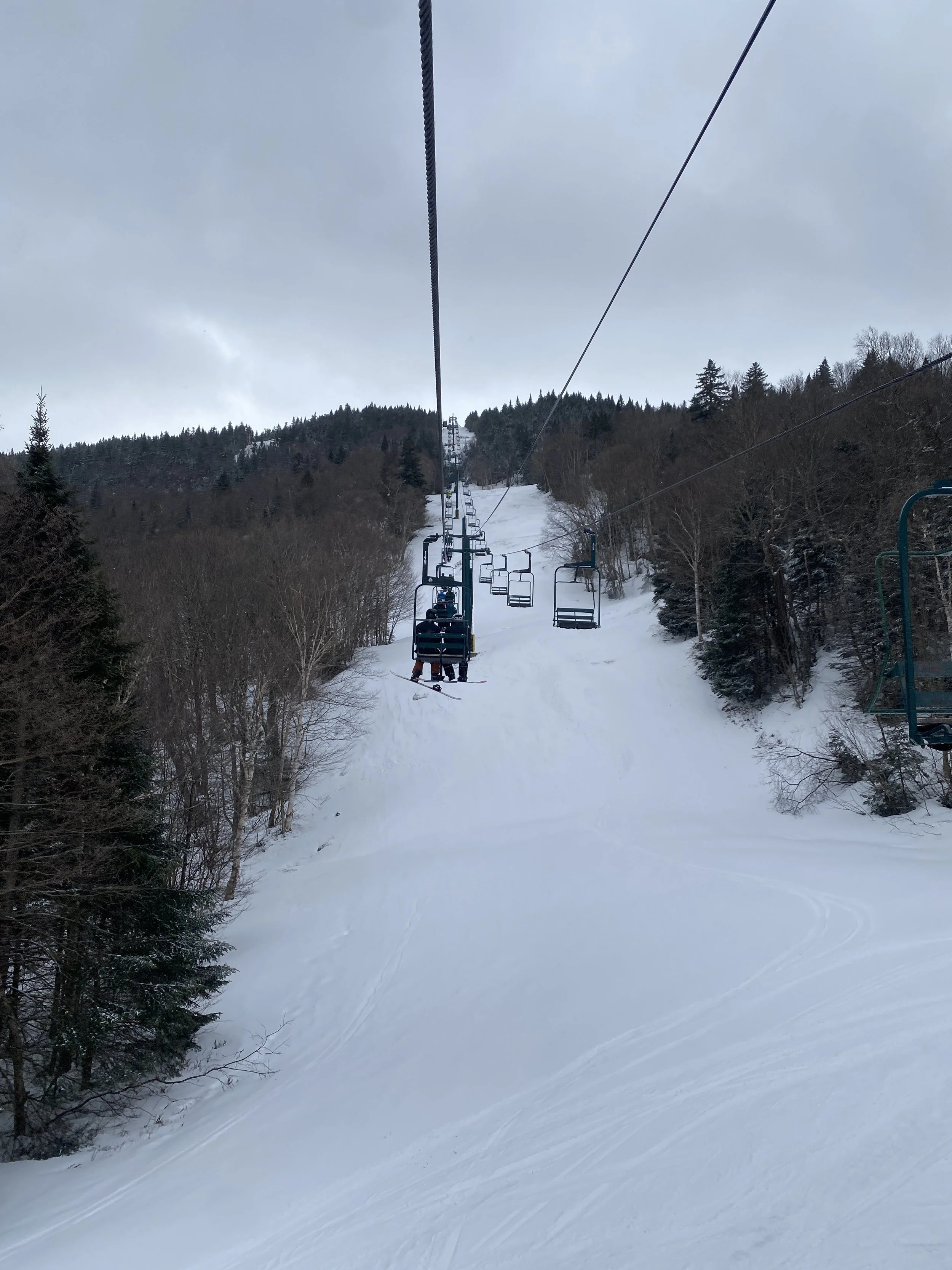 MOTHER NATURE TRIED TO STOP ME FROM SKIING TODAY