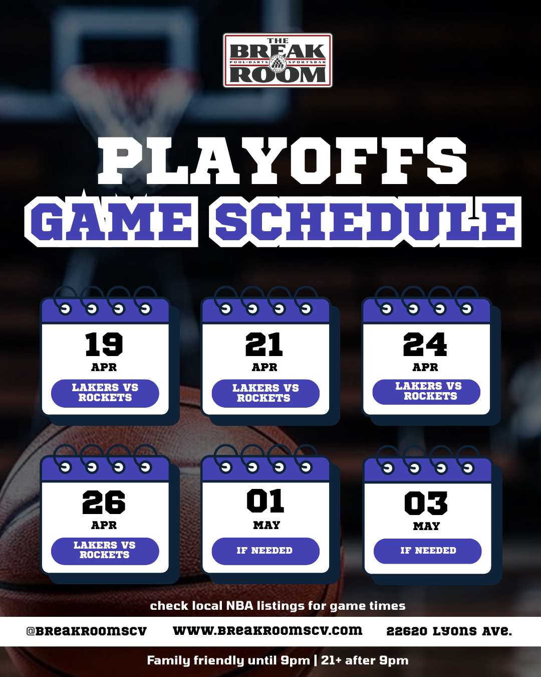 March calendar for lakers games