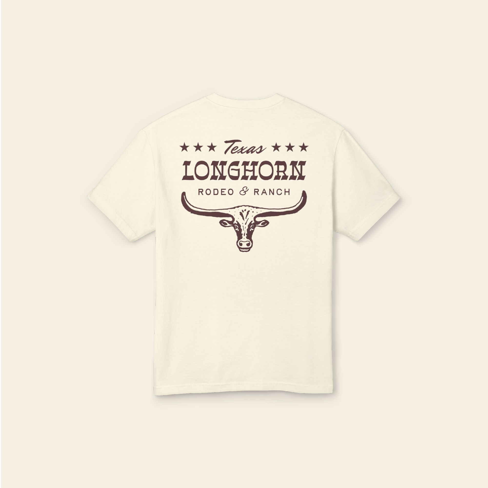 longhorn rodeo tee
