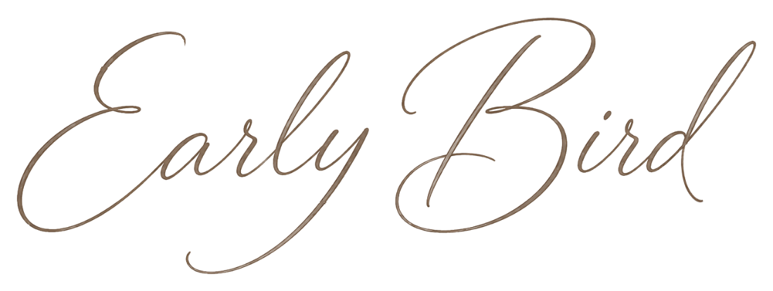 Early Bird fine monoline script