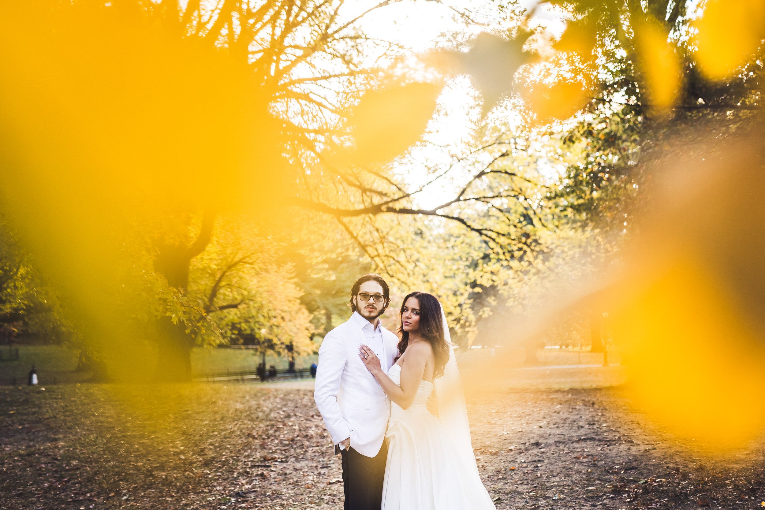 Michelle + Jay, Central Park, Manhattan, New York.