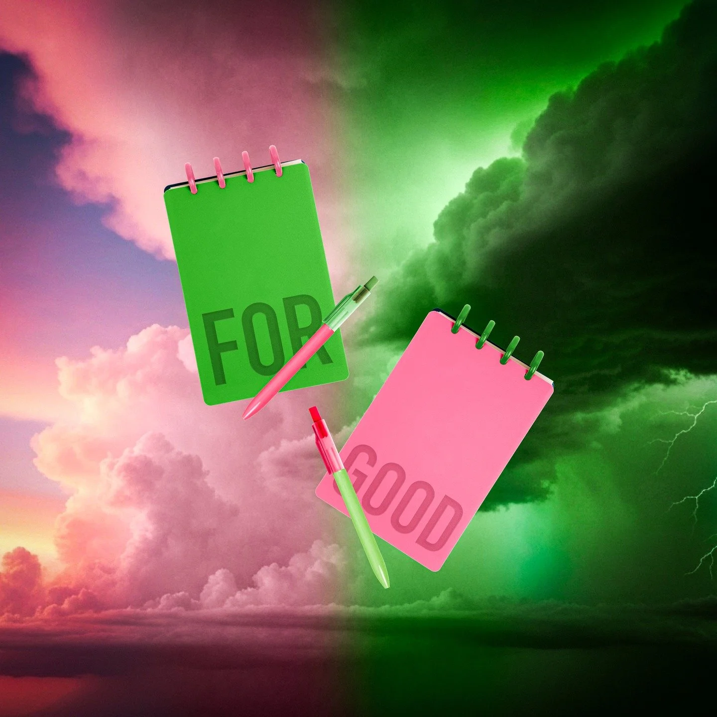 In honor of @wickedmovie, we&rsquo;re defying gravity&hellip; and basic merch.🩷💚

Add a little magic to your next branded project and lose basic merch, for good!

#wickedforgood #wickedgoodmerch