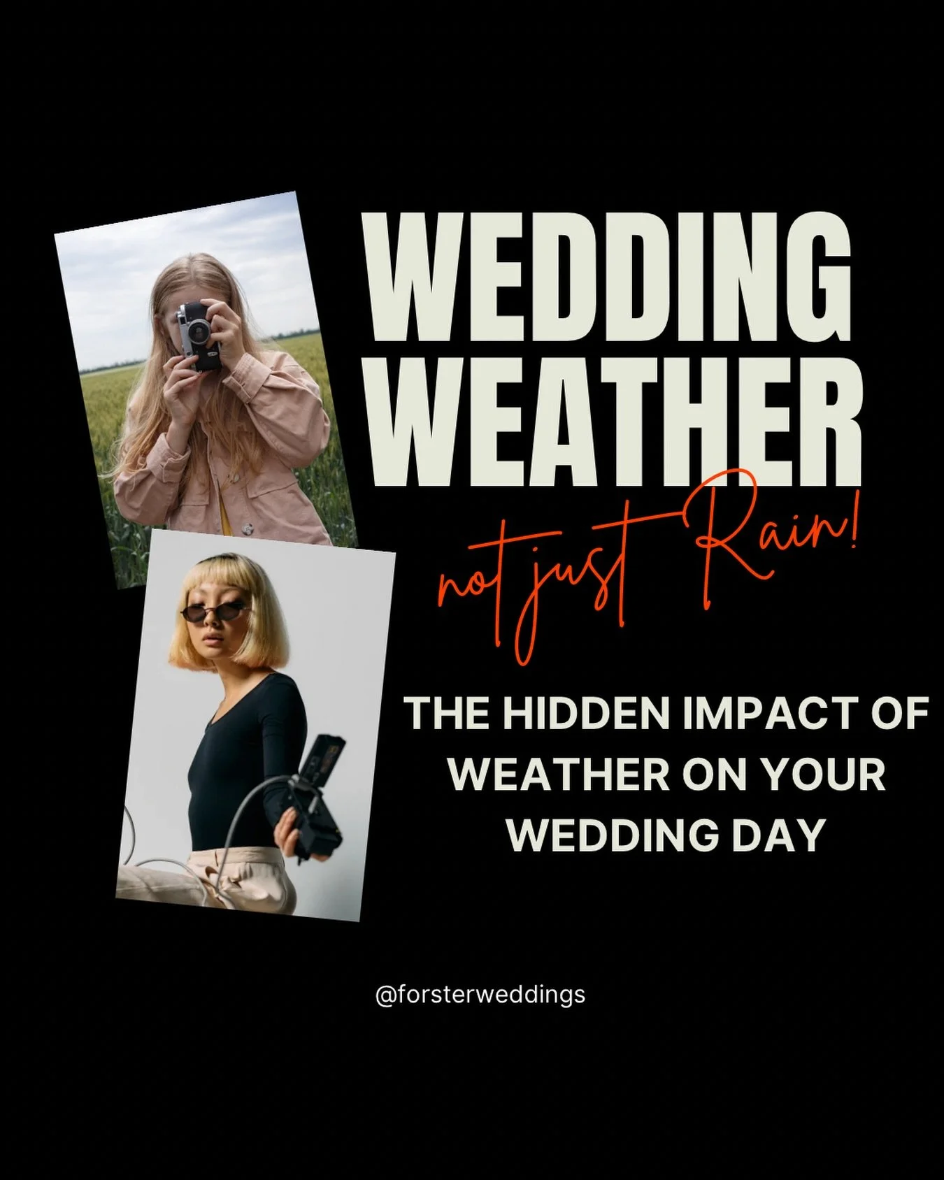 Weather Isn&rsquo;t Just About Rain ✨

☀️ The Hidden Impact of Weather on Your Wedding Day

When couples think about weather, they usually think about one question: what if it rains? 

But weather influences far more than just an outdoor ceremony. 


