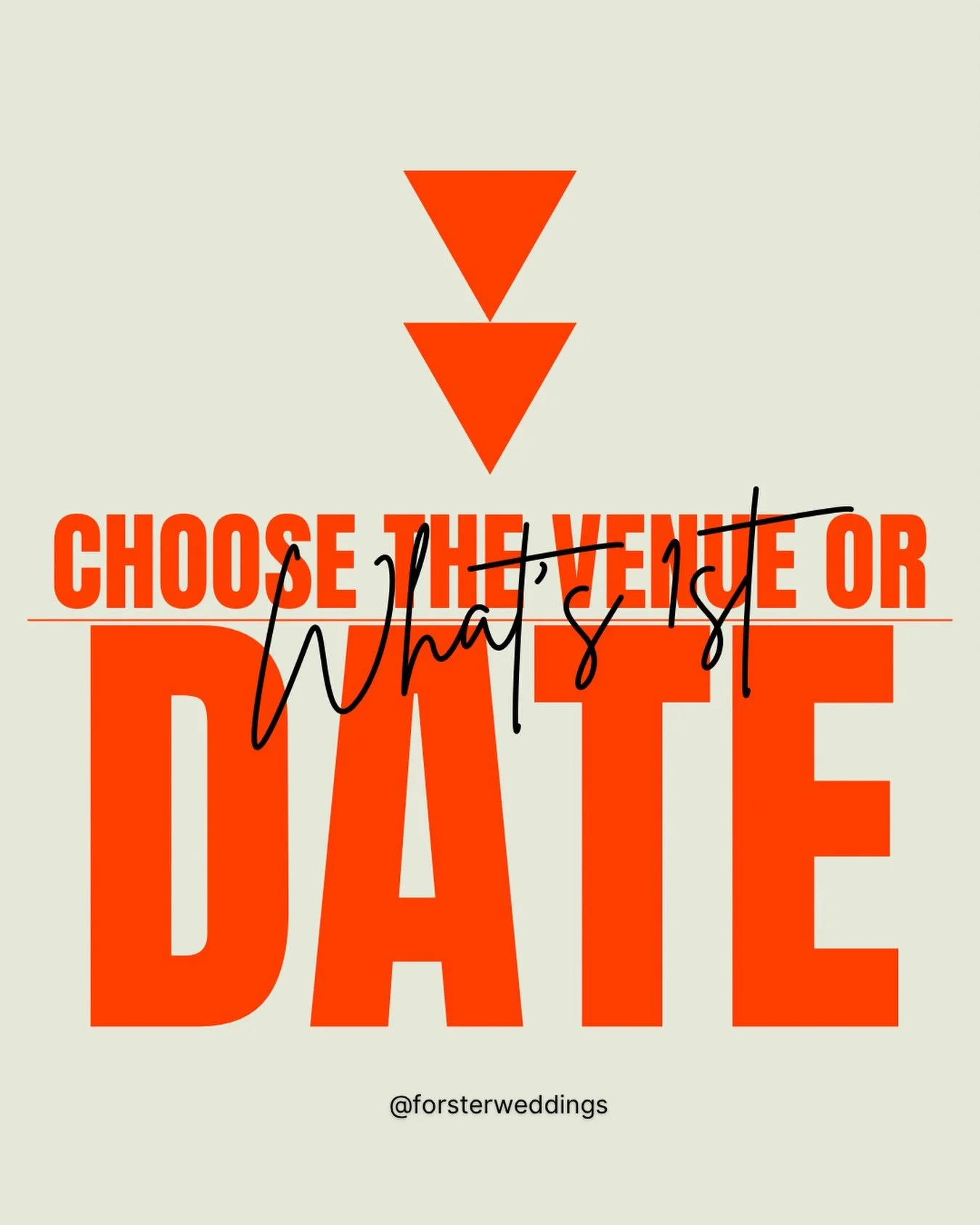 Venue First or Date First? ✨

📅 The Decision That Shapes Your Whole Wedding

One of the first decisions couples face is whether to lock in a venue or a date first &mdash; and it&rsquo;s more important than most realise. 

Your choice affects everyth