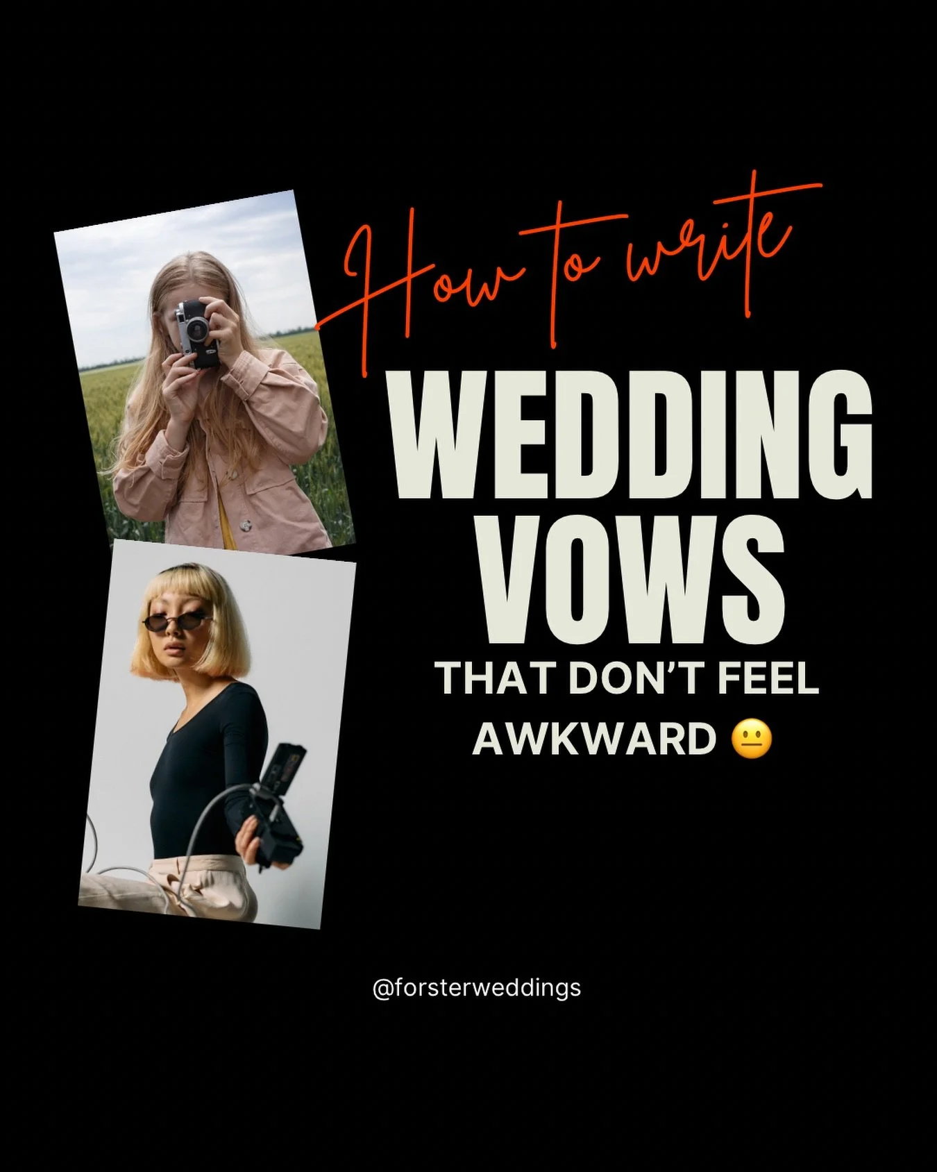 Vows That Actually Mean Something ✨

📝 How to Write Vows Without Feeling Awkward

Writing your own vows can feel exciting&hellip; and terrifying at the same time. 

Many couples worry they won&rsquo;t sound romantic enough, they&rsquo;ll get emotion