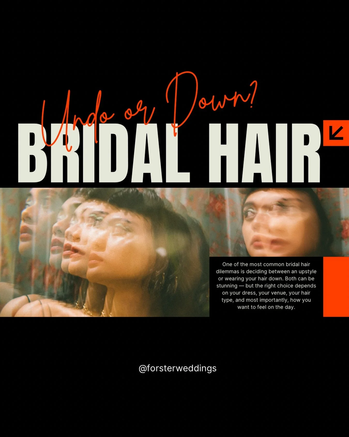 Updo or Down? How to Choose Your Bridal Hair ✨

👰&zwj;♀️ The Hair Decision Every Bride Overthinks

One of the most common bridal hair dilemmas is deciding between an upstyle or wearing your hair down. 

Both can be stunning &mdash; but the right cho