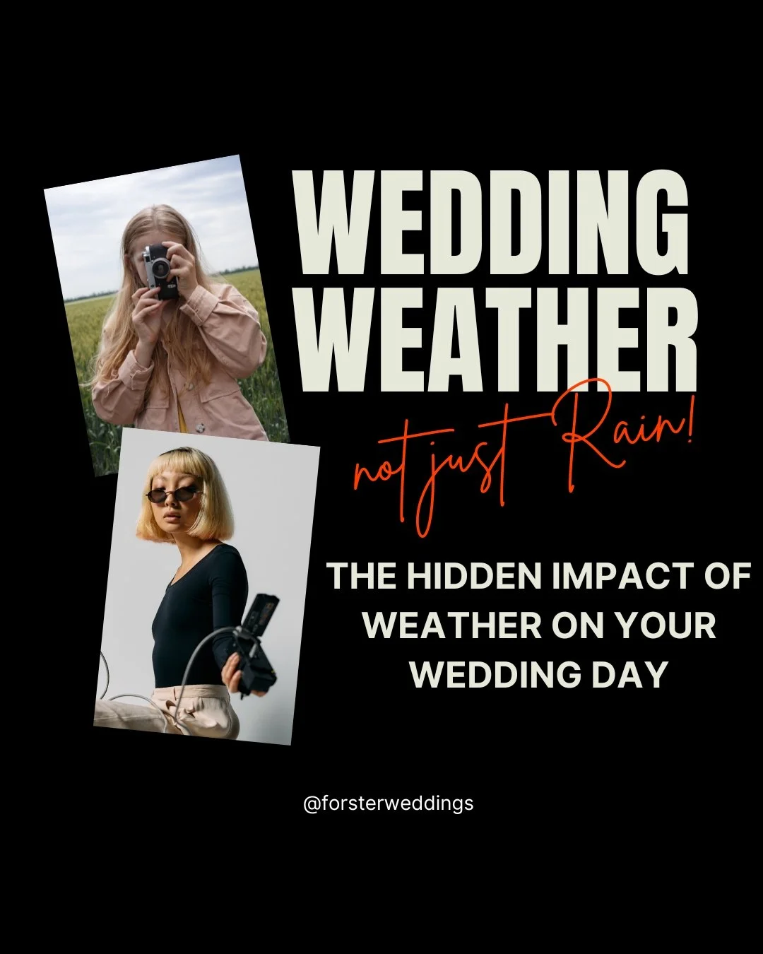 The Impacts of Weather on your Wedding Day