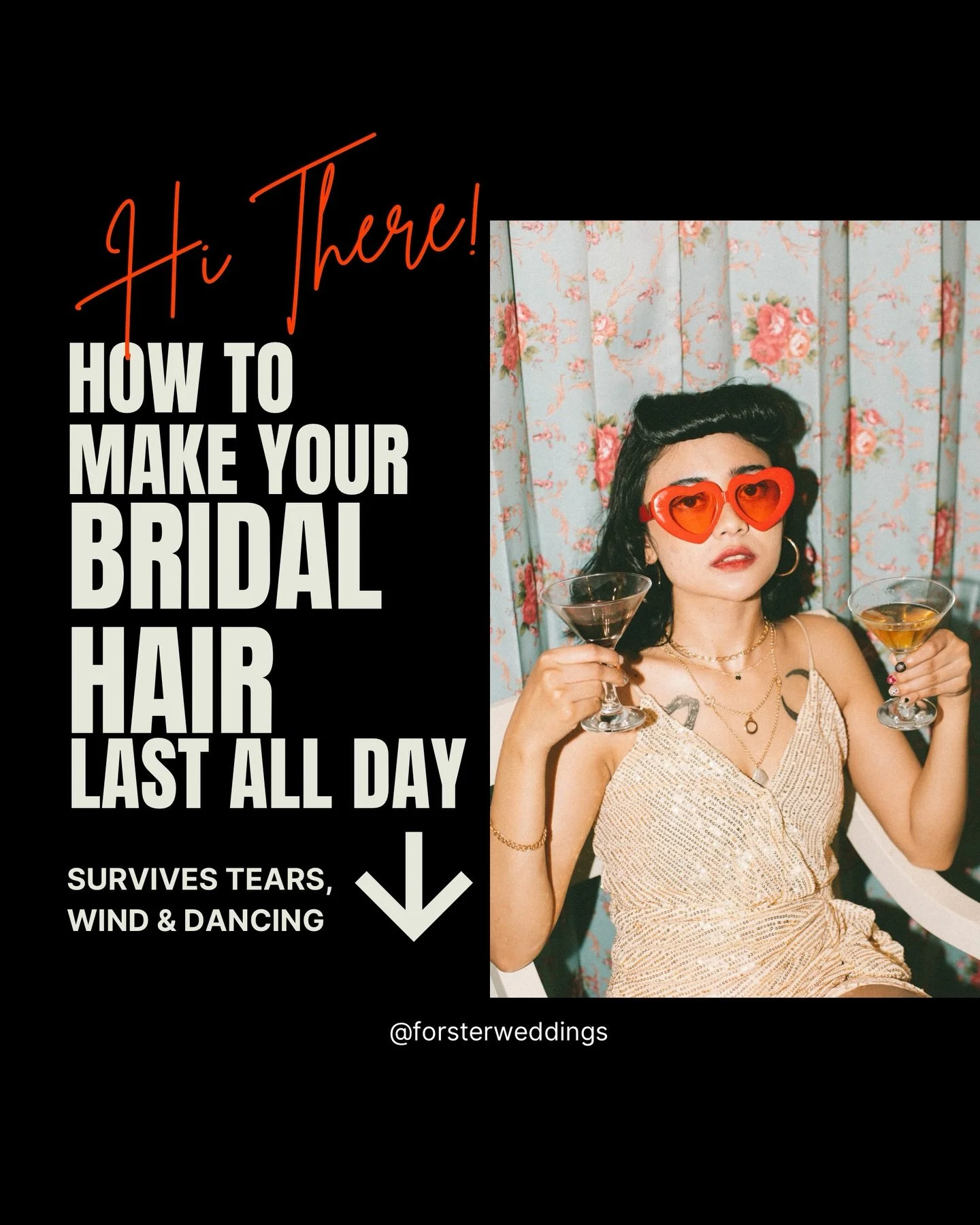 How to Make Your Bridal Hair Last All Day ✨

💇&zwj;♀️ Wedding Hair That Survives Tears, Wind &amp; Dancing

Your wedding day is long &mdash; from early morning prep to late-night dancing &mdash; and the last thing you want is hair that falls flat ha