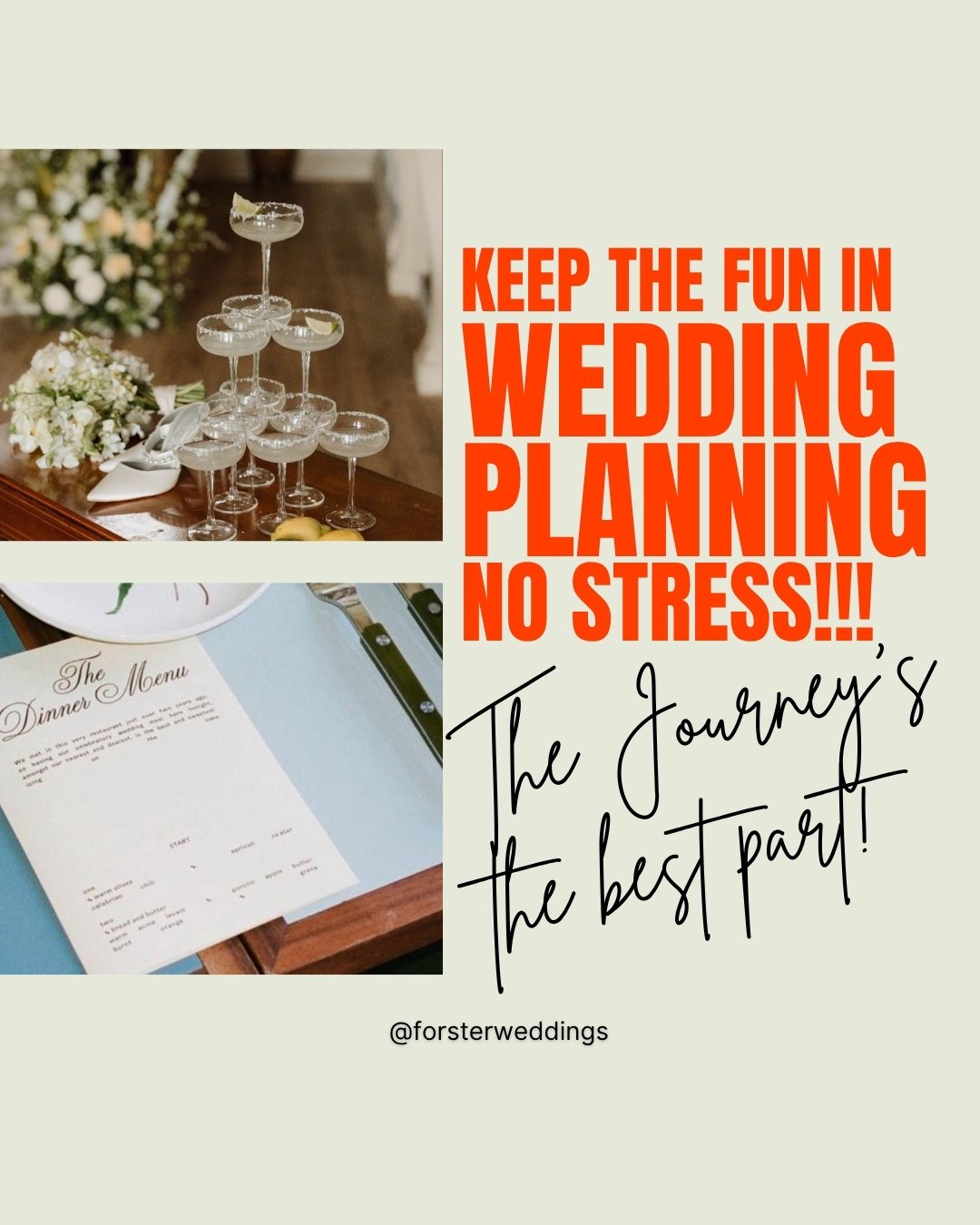 Keep Wedding Planning Fun not Stressful