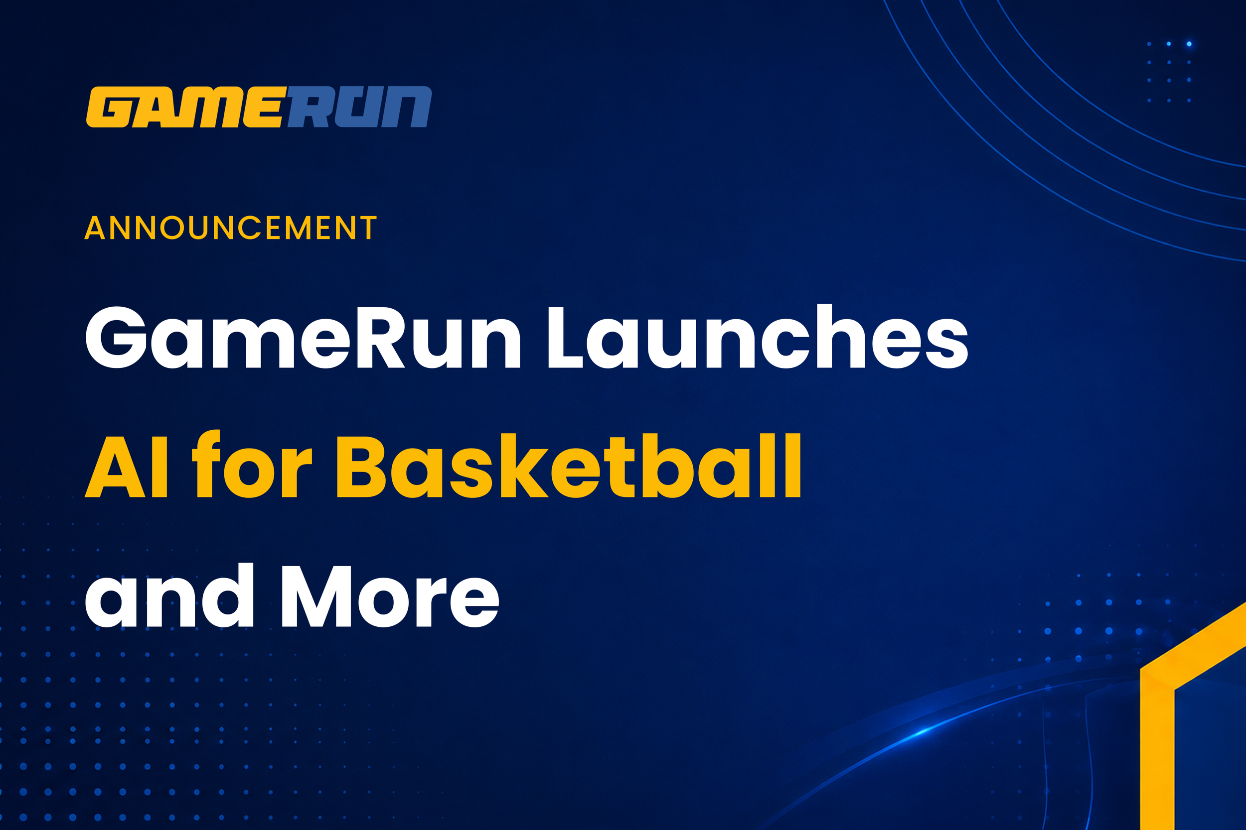 GameRunIQ Launches Three Big Updates: Basketball AI, Support Center, and Dub Integration