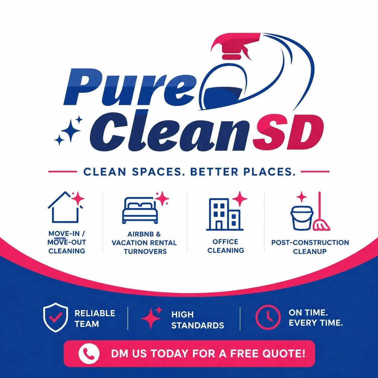 In property management, details matter&mdash;and cleanliness is everything.⭐️

Whether it&rsquo;s a last-minute turnover, a move-out, or a vacation rental ready for your next guest , Pure Clean SD delivers consistent, high-quality results you can cou