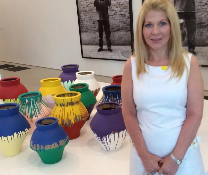 Art Advisor and Appraiser with Ai Weiwei installation at the Perez Art Musuem in Miami.