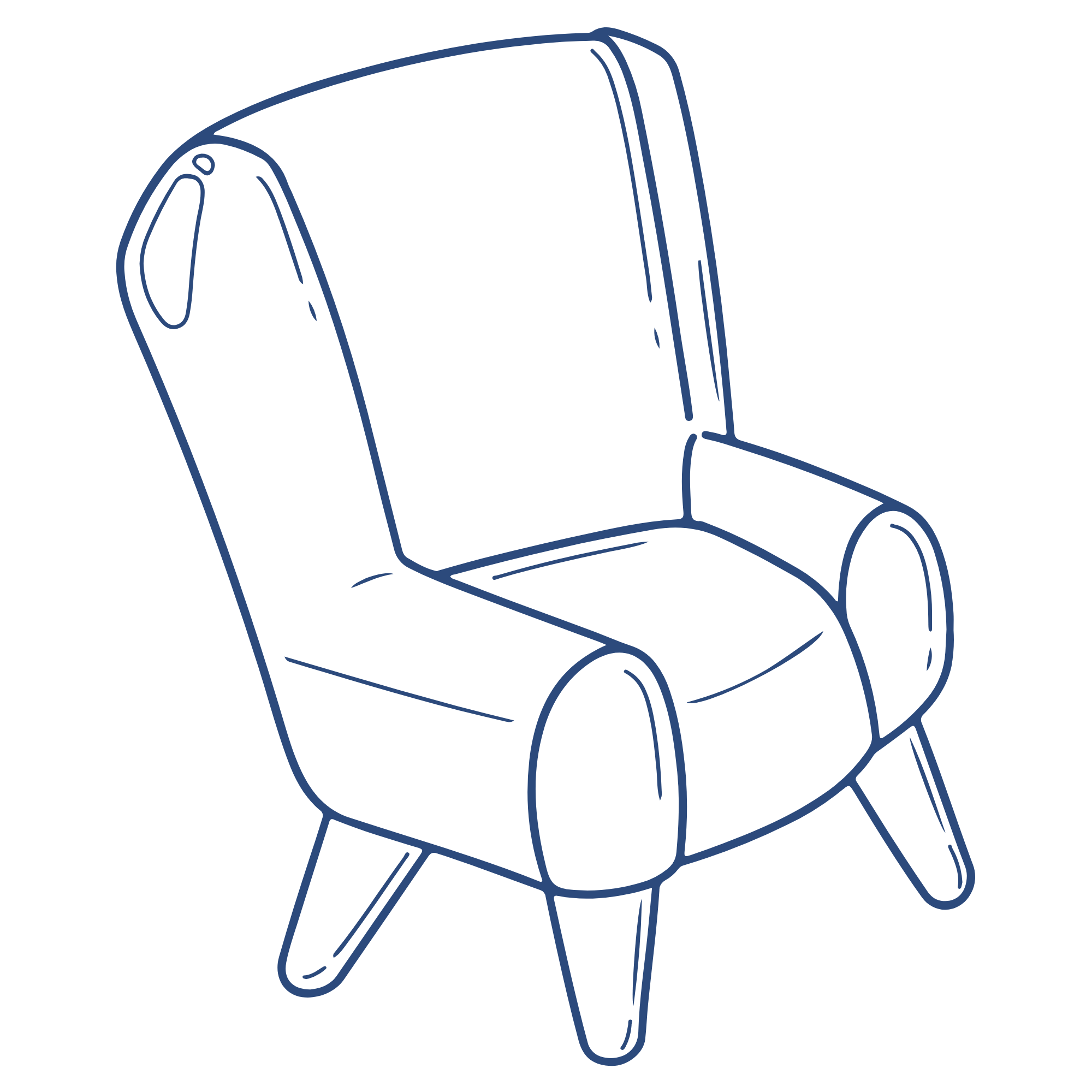 A therapist's chair icon