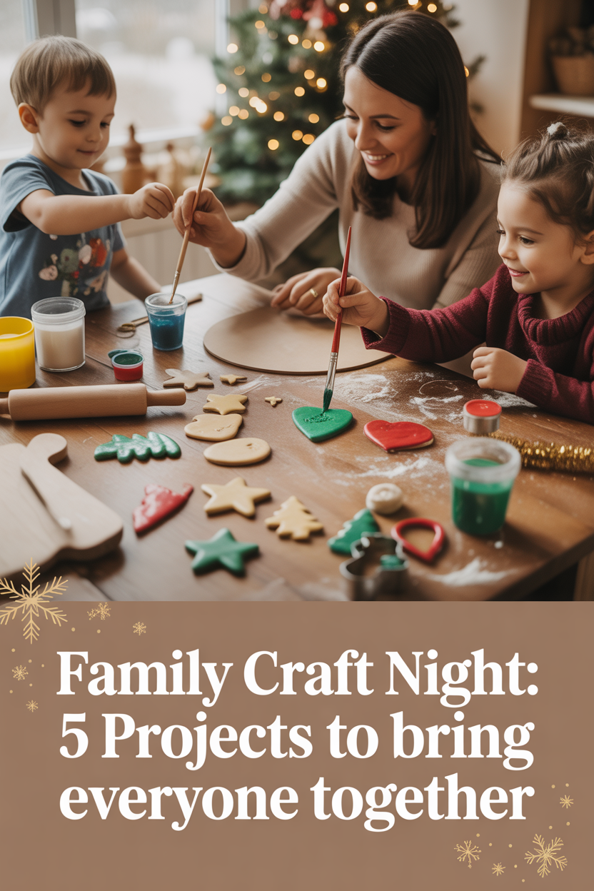 Family Craft Night: 5 Projects to Bring Everyone Together