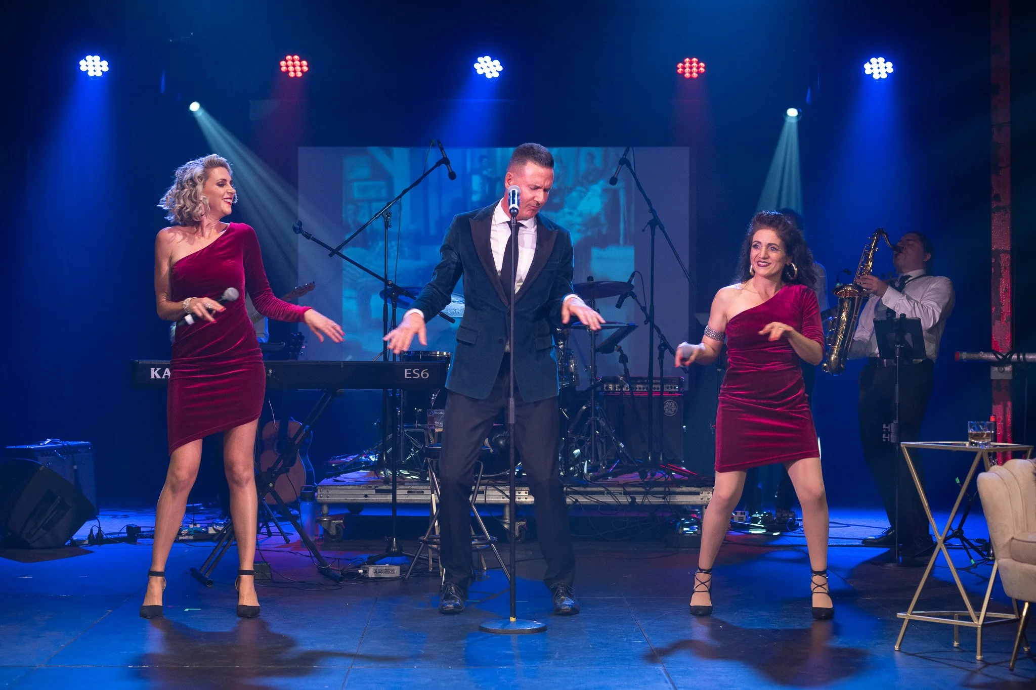 Michael Griffiths, Amelia Ryan, Michaela Burger and Band in Simply Brill at Adelaide Fringe 2024