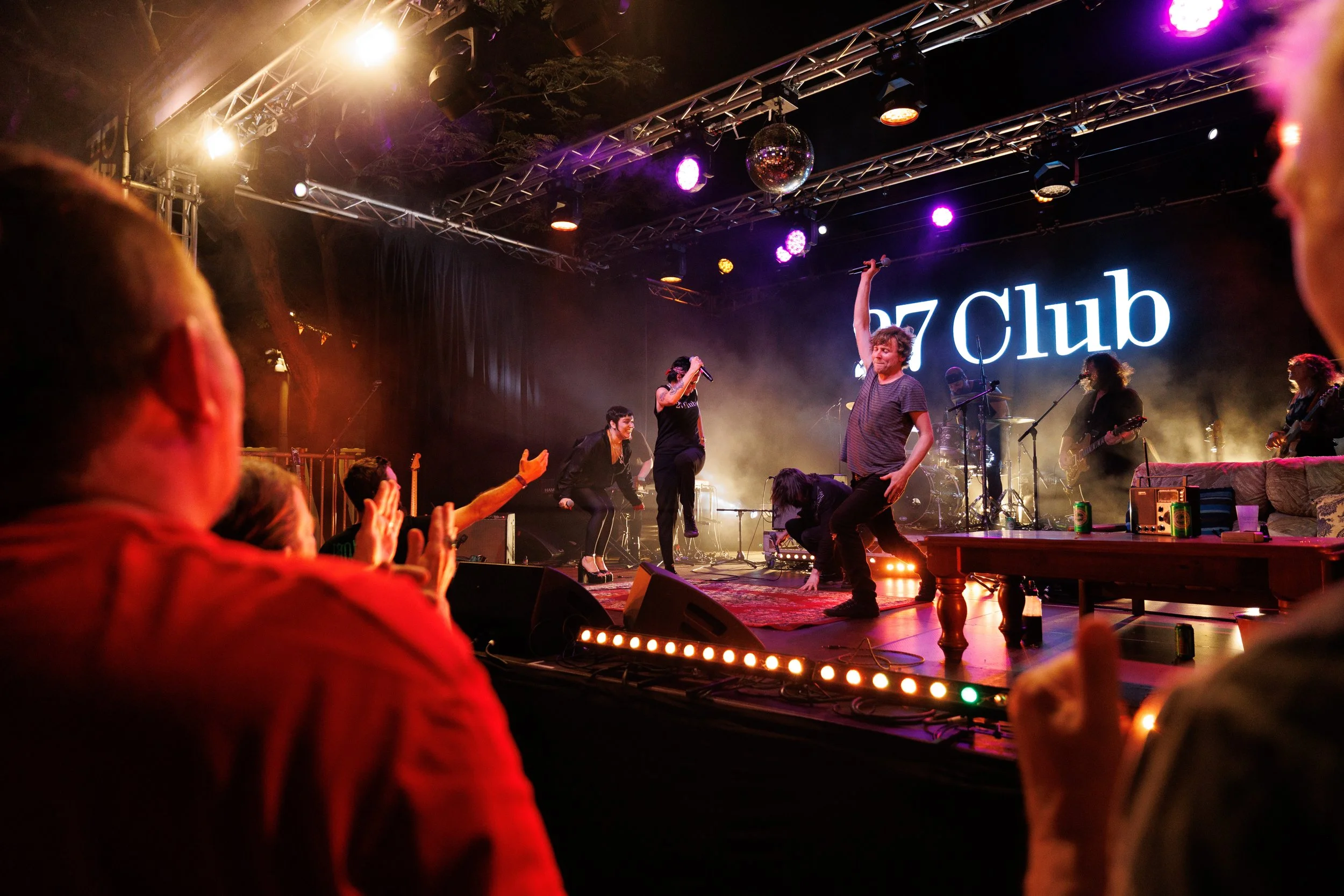 Kevin Mitchell, Sarah McLeod, Carla Lippis and Band in 27 Club at Darwin Festival 2023