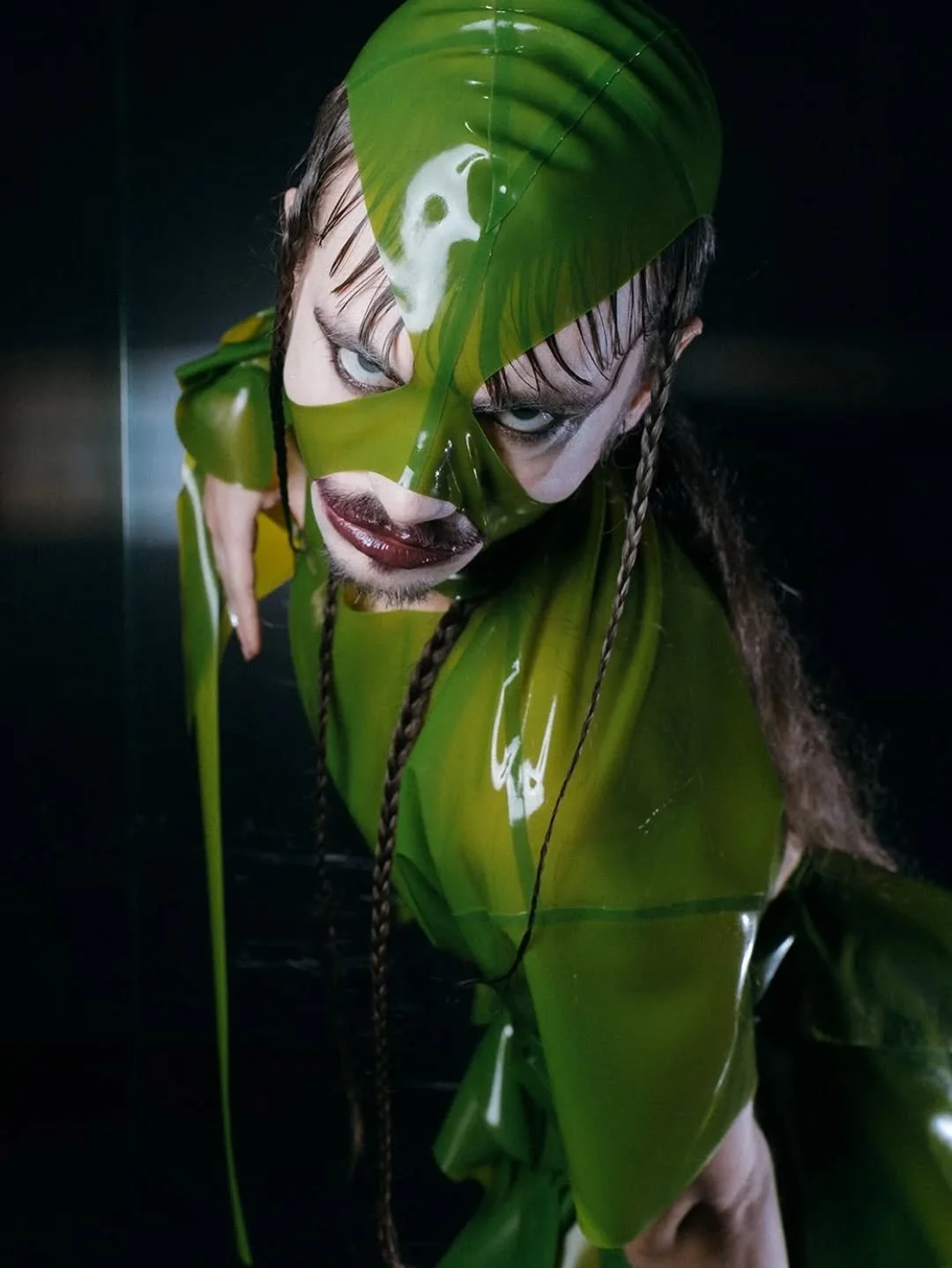 Would you like to become a Noctum creature? We have created new masks, tops and skirts in fresh colors just for you! If you visited us at the F*tish market @helleventscz you might have seen some of the pieces already. What color is your favorite? Dm 