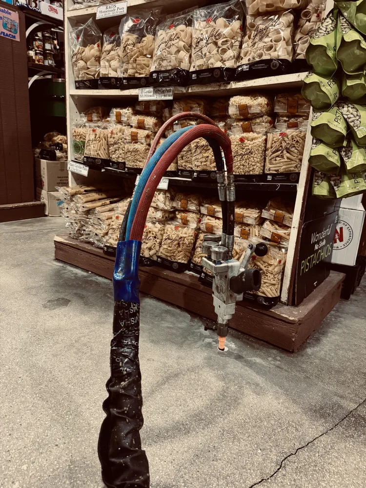 Grocery store concrete slab lifting and stabilization completed without shutting down the store