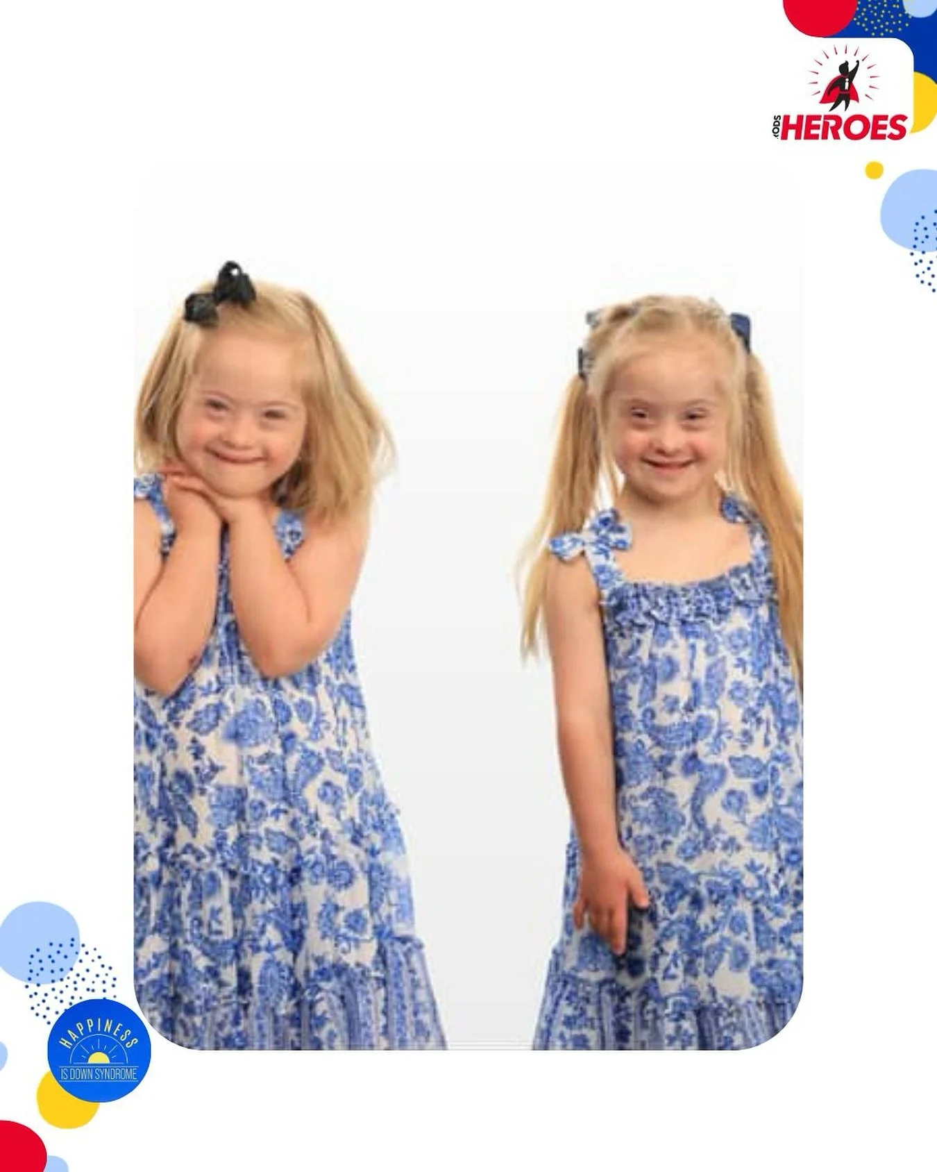 My name is Sarah Robinson and my superheroes are Katie and Madison Robinson. They are identical twins who are 6 years old. 

We celebrate Down Syndrome Awareness Month because Katie and Madison&mdash;and every person with Down syndrome&mdash;deserve 