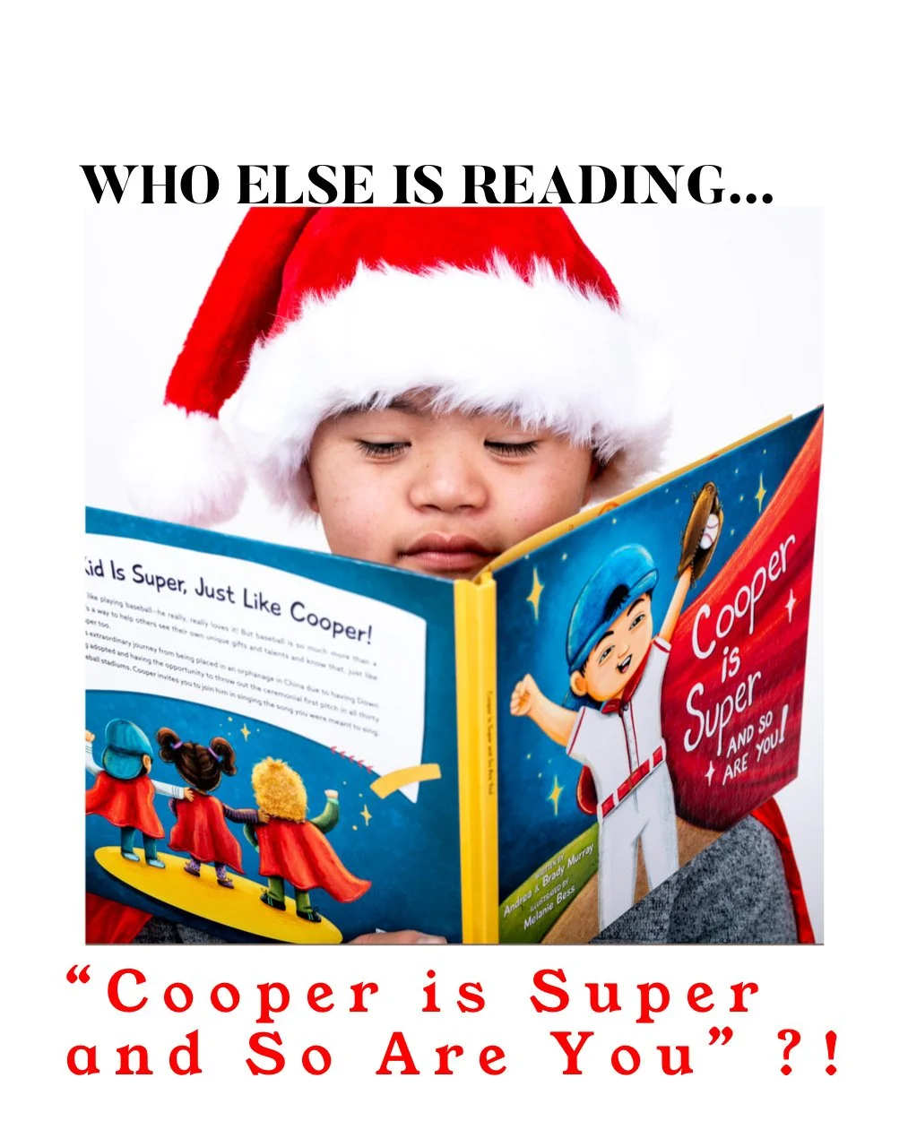 What better way to celebrate the Holidays than to give the gift of advocacy AND the heartwarming homecoming of Extra Super Cooper?! Click the link in our bio and order your own copy!