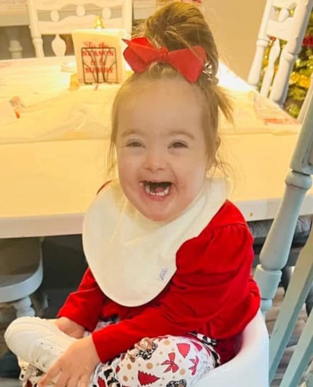 Moriah is a healthy happy three-year-old! She is an infantile spasm and hippsarrhythmia Survivor! Besides that she has been very healthy! She is in preschool, and loving it!