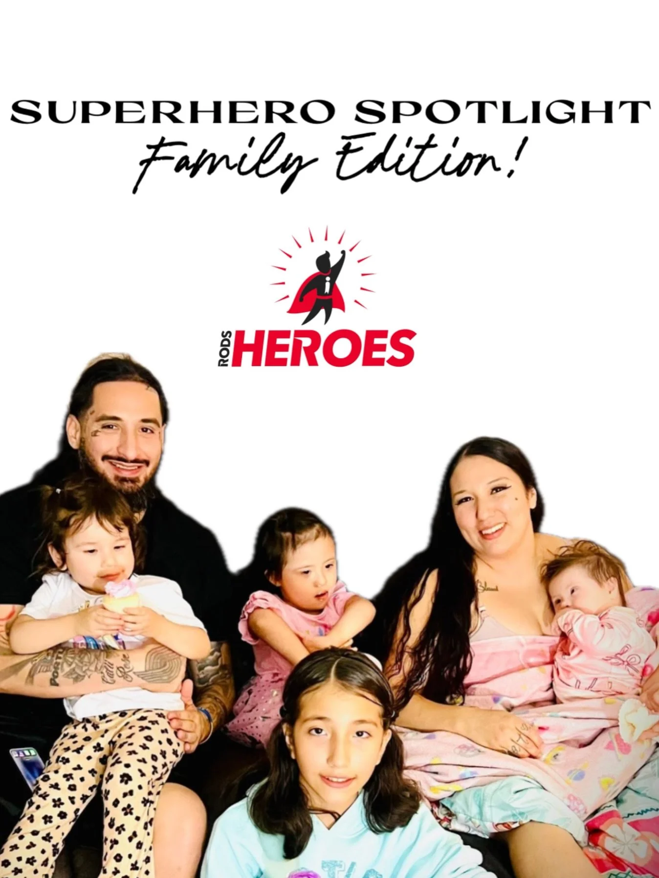 Meet Joseph Sposito and his family! He has four daughters and two of them have Down syndrome. They are a very close, loving family and they adore their children, Gianna and Davina, with Down syndrome. 

Joe says, &ldquo;They&rsquo;ve been a great lif