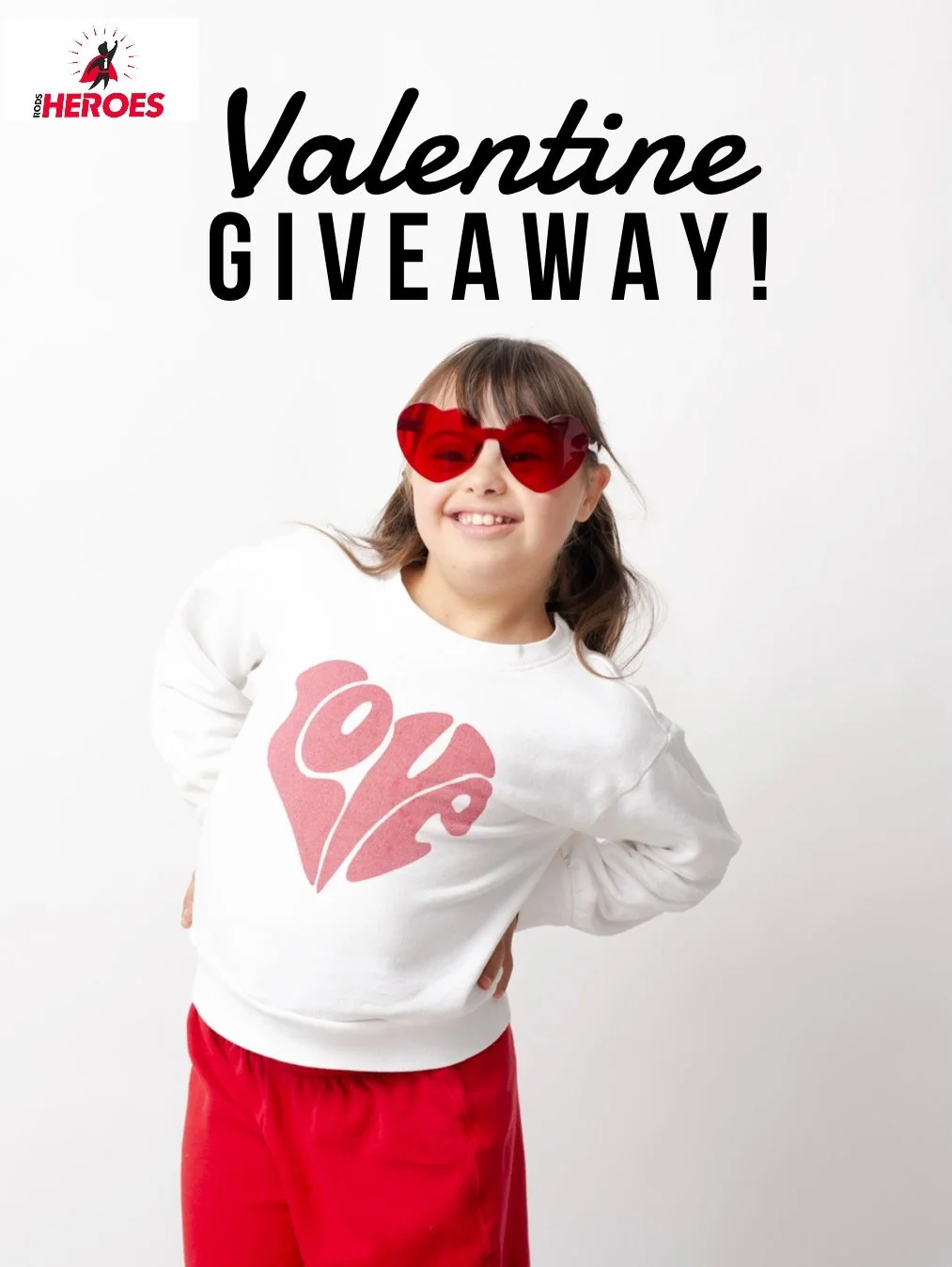 We L❤️VE our community so much. The HEART, the PASSION and the unique and beautiful SUPERPOWERS, uncovered daily, inspire us to keep telling stories in the Down syndrome space! We couldn&rsquo;t do this without you!

To show our appreciation, one luc