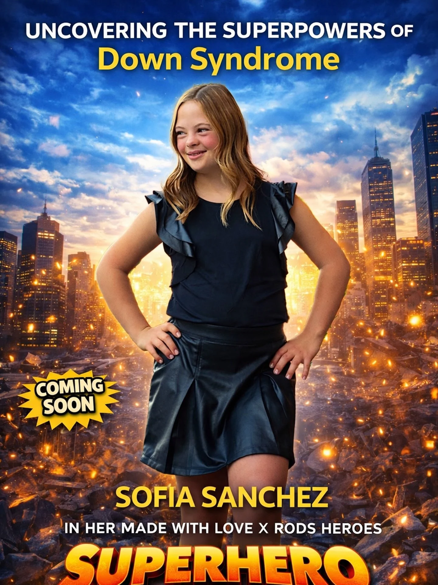 @the.sofia.sanchez is the true definition of BRAVE! Adopted from Ukraine as a baby, she has spent her days rising above the naysayers and shooting for the stars. Shes a TED Talk speaker (and was the keynote speaker of our RODS Heroes Gala last weeken