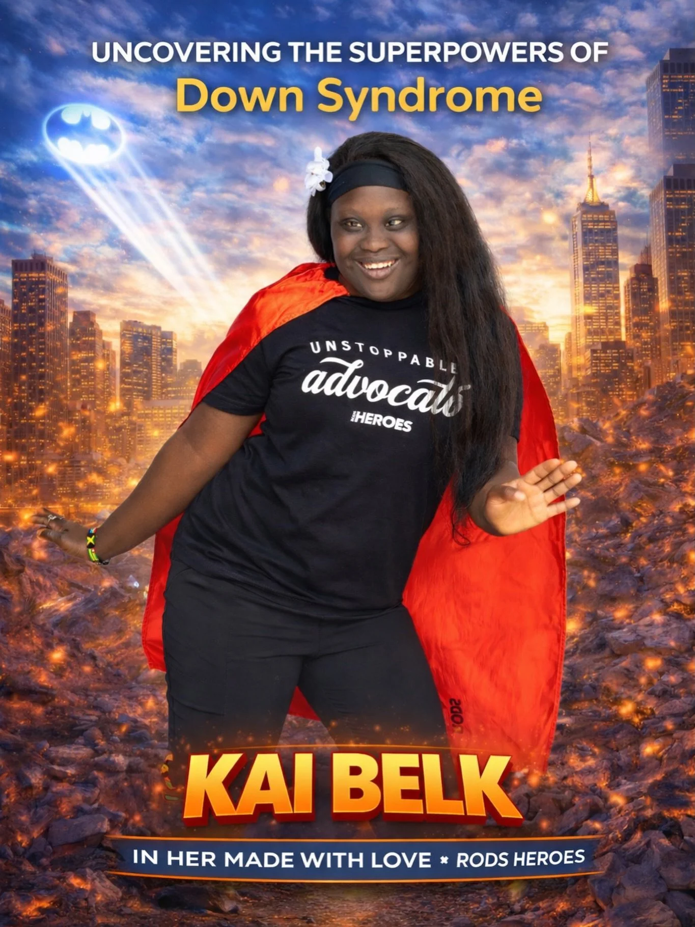 Kai with Down syndrome was adopted from Ghana by a a wonderful mom, dad and siblings (one of whom, also has Down syndrome). This mini documentary is so meaningful and we hope you&rsquo;ll watch her story. If you&rsquo;ve ever thought of adopting, ple