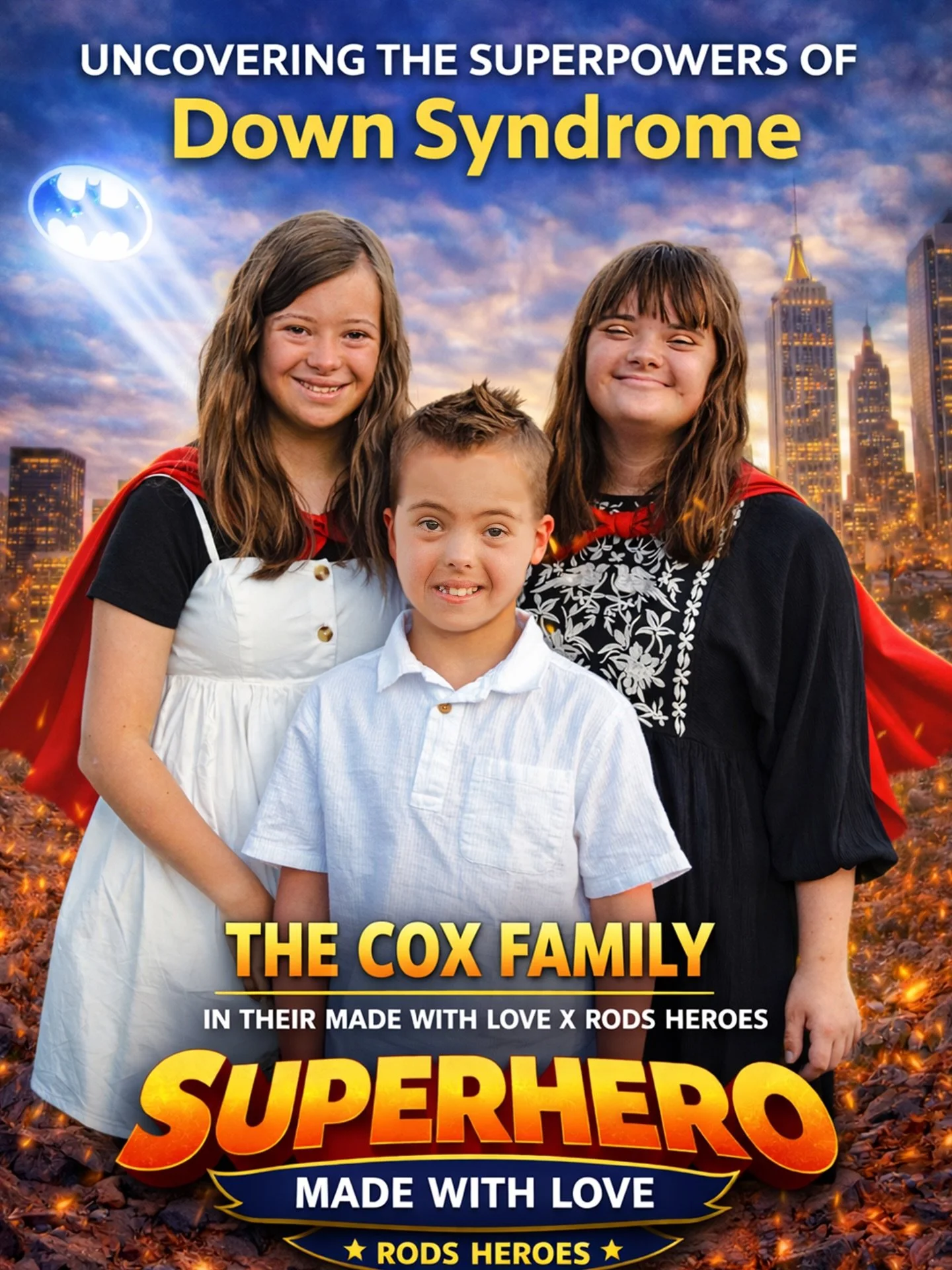 &ldquo;It was eye opening to us how different it is when people understand what Down syndrome is. It is not a death sentence. It&rsquo;s actually the best thing to happen to our family.&rdquo; - Kecia (mom!)

Three siblings with Down syndrome in one 