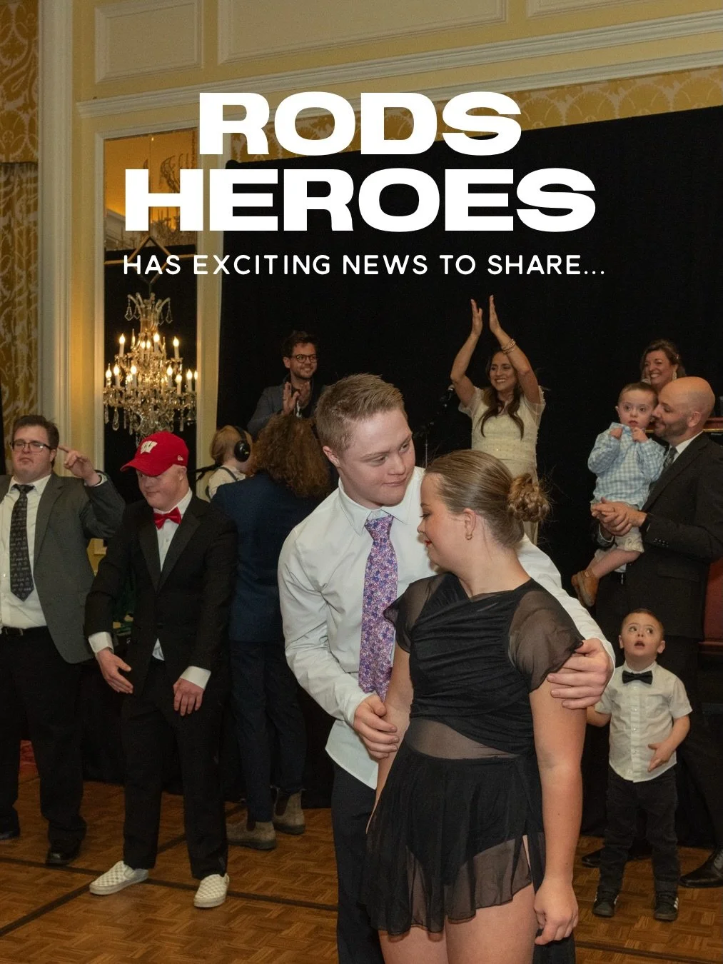 A month ago today we held our RODS Heroes Gala. Thanks to YOU, our incredible community, we&rsquo;ve raised $432,624 in support of individuals with Down syndrome and their families. 

Every sponsorship, bid, donation, and conversation has helped move