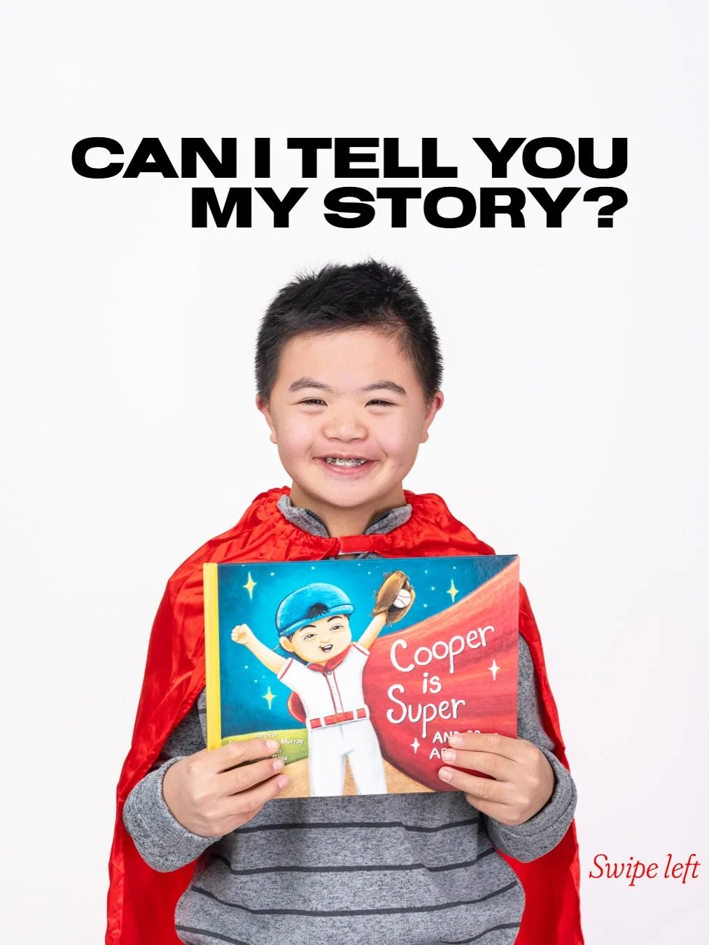 Cooper Murray&rsquo;s story is a beautiful reminder of the superpowers within in all of us. We might not all have Down syndrome and we might not all be adopted but we ALL have a spark within us that needs to be shared with the world. If you haven&rsq