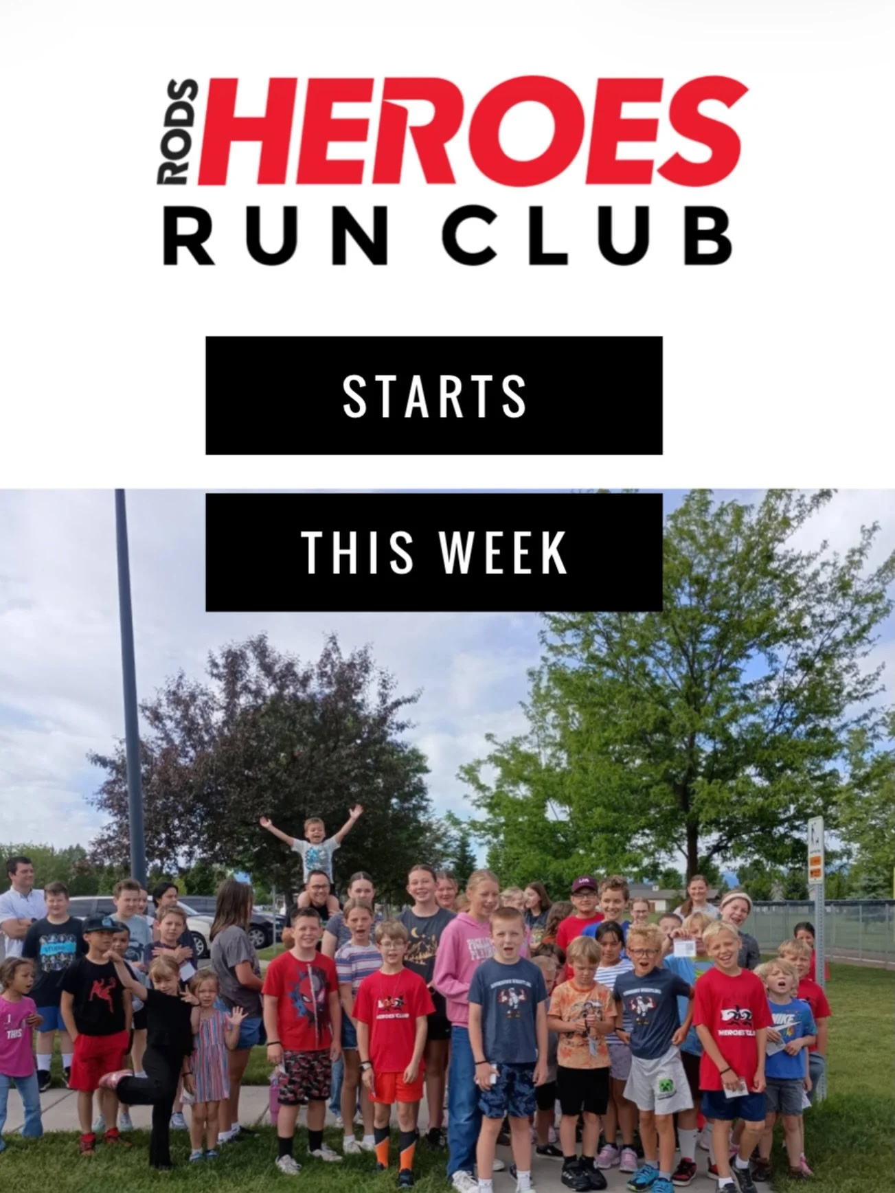 RODS Heroes Run Club is more than just a running program. Our mission is to help children build confidence, develop healthy habits, make new friends, and discover how they can make a difference in the world. Every mile run helps support RODS Heroes&r