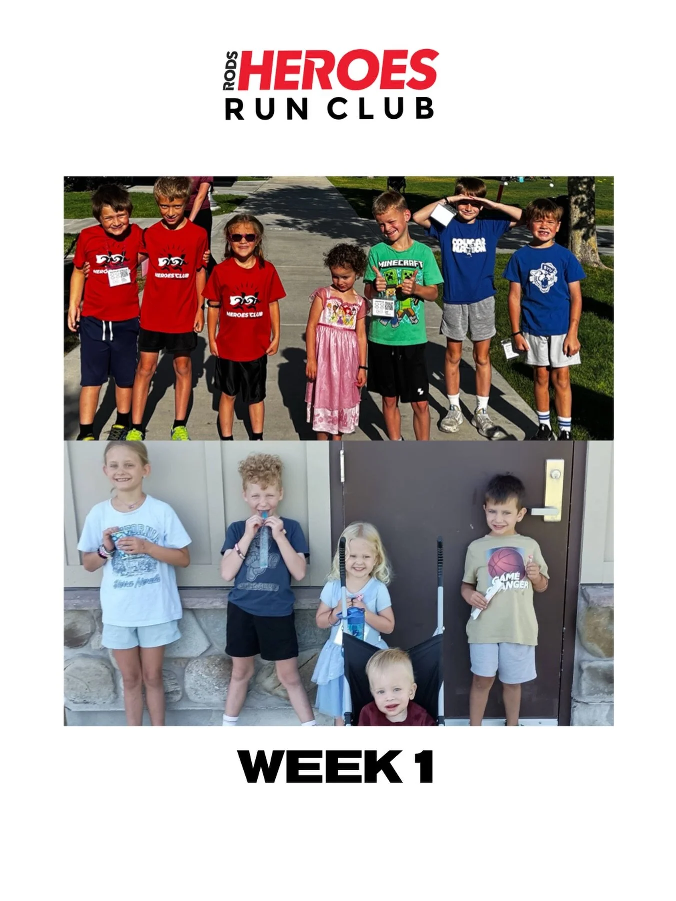 What an incredible first week of Heroes Club! We loved seeing our runners lace up their shoes, encourage one another, and discover just how strong they really are. Across all of our clubs, we witnessed so many amazing moments&mdash;new friendships fo