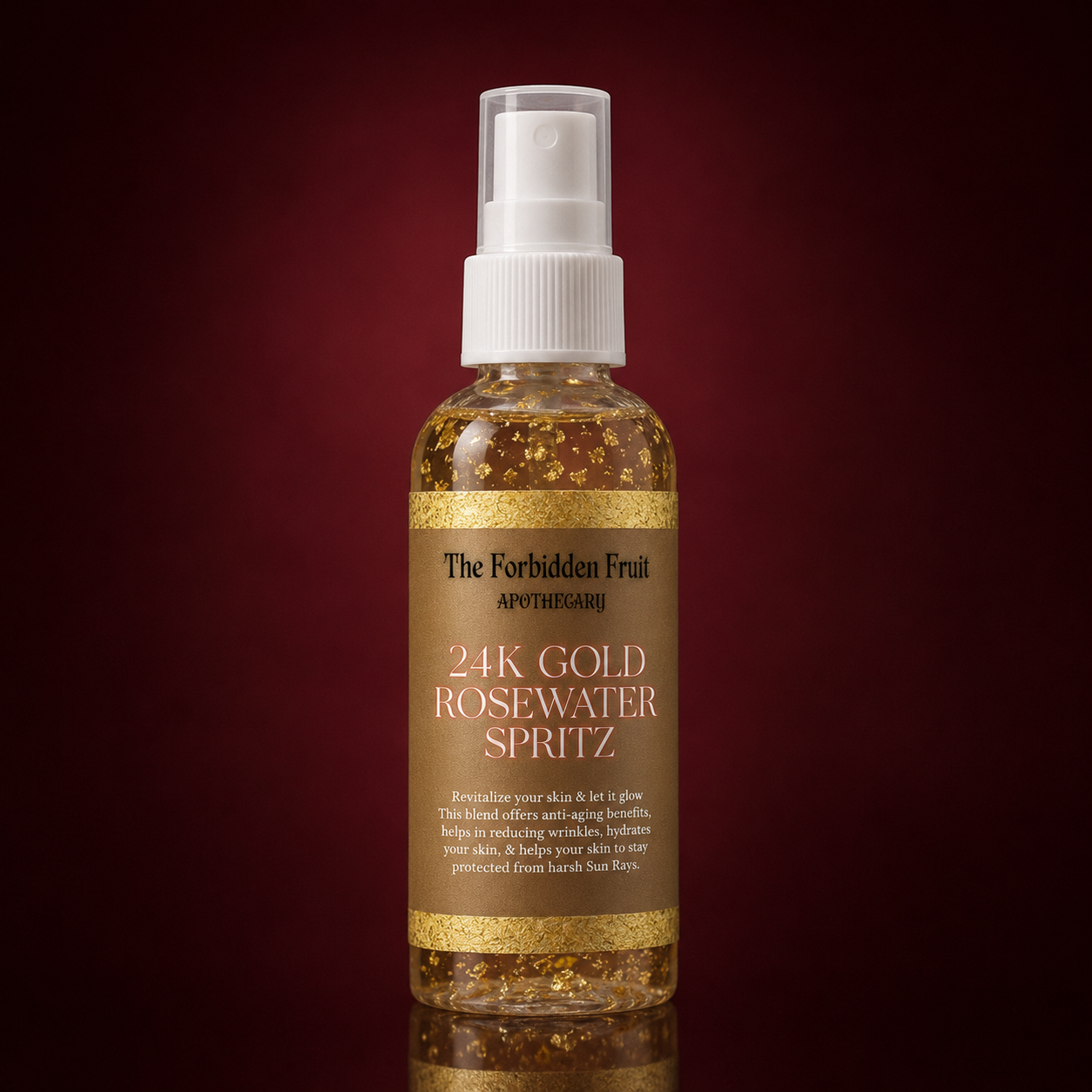 24K Gold Rosewater Facial Spritz