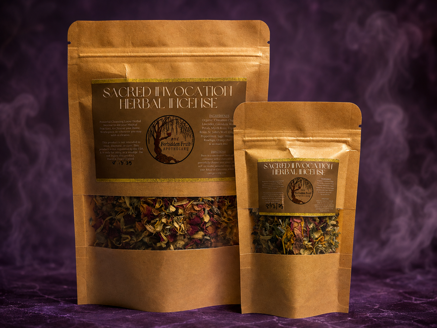 Sacred Invocation Herbal Incense