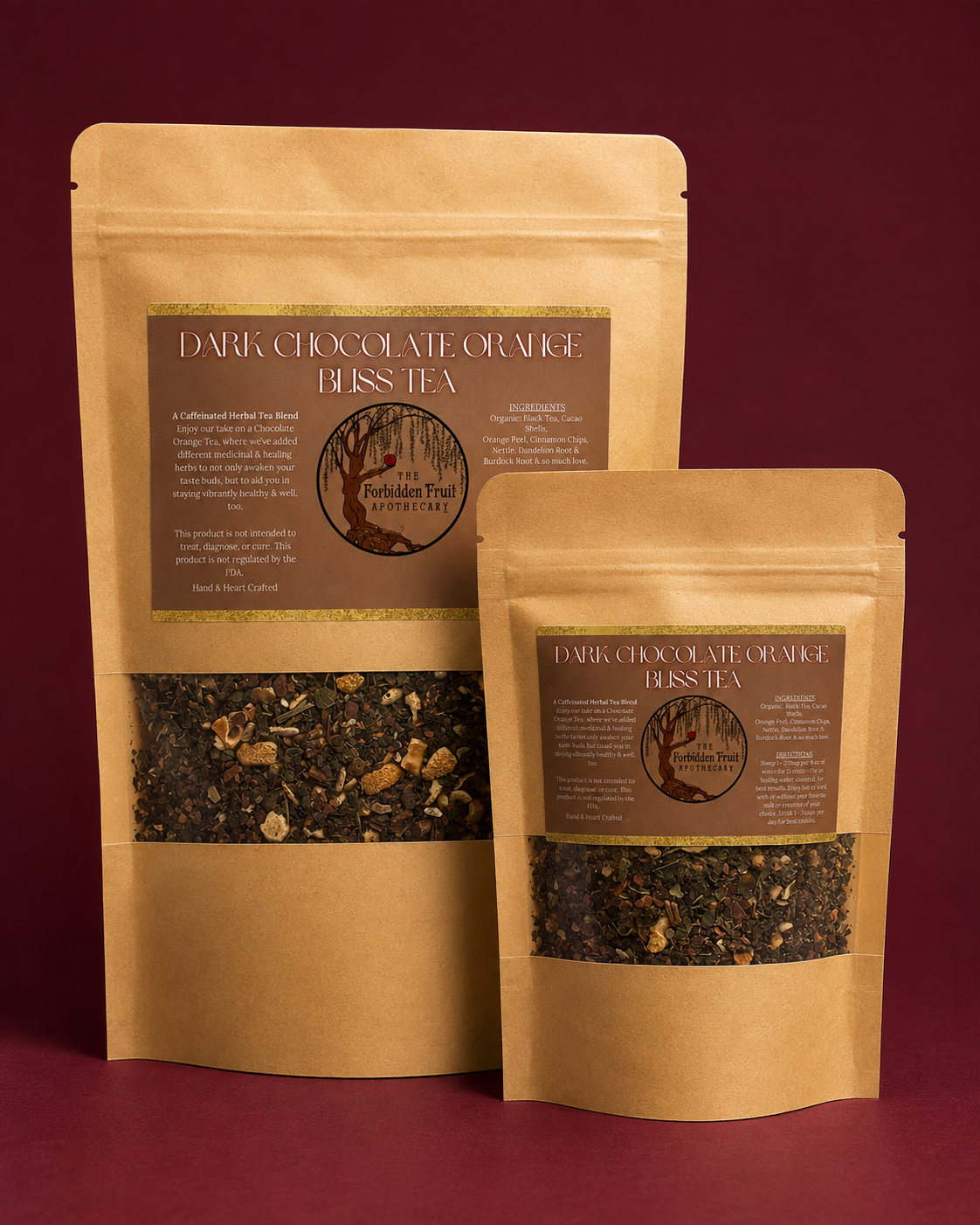 Dark Chocolate Orange Bliss Tea