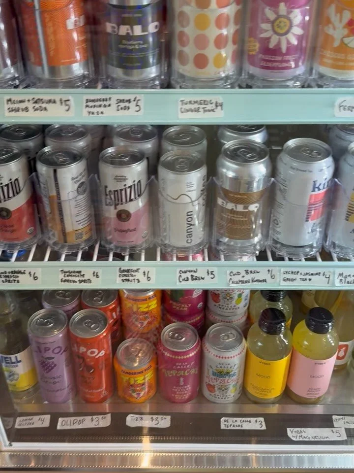 Just a little BTS at the agency these days&hellip;.It&rsquo;s been a busy few months but damn I love what I do. And look at all these cool people I get to work with: 
@drinkesprizio finally on shelf @potlucklocal 
Gifts from @hassy.foods 
Samples fro