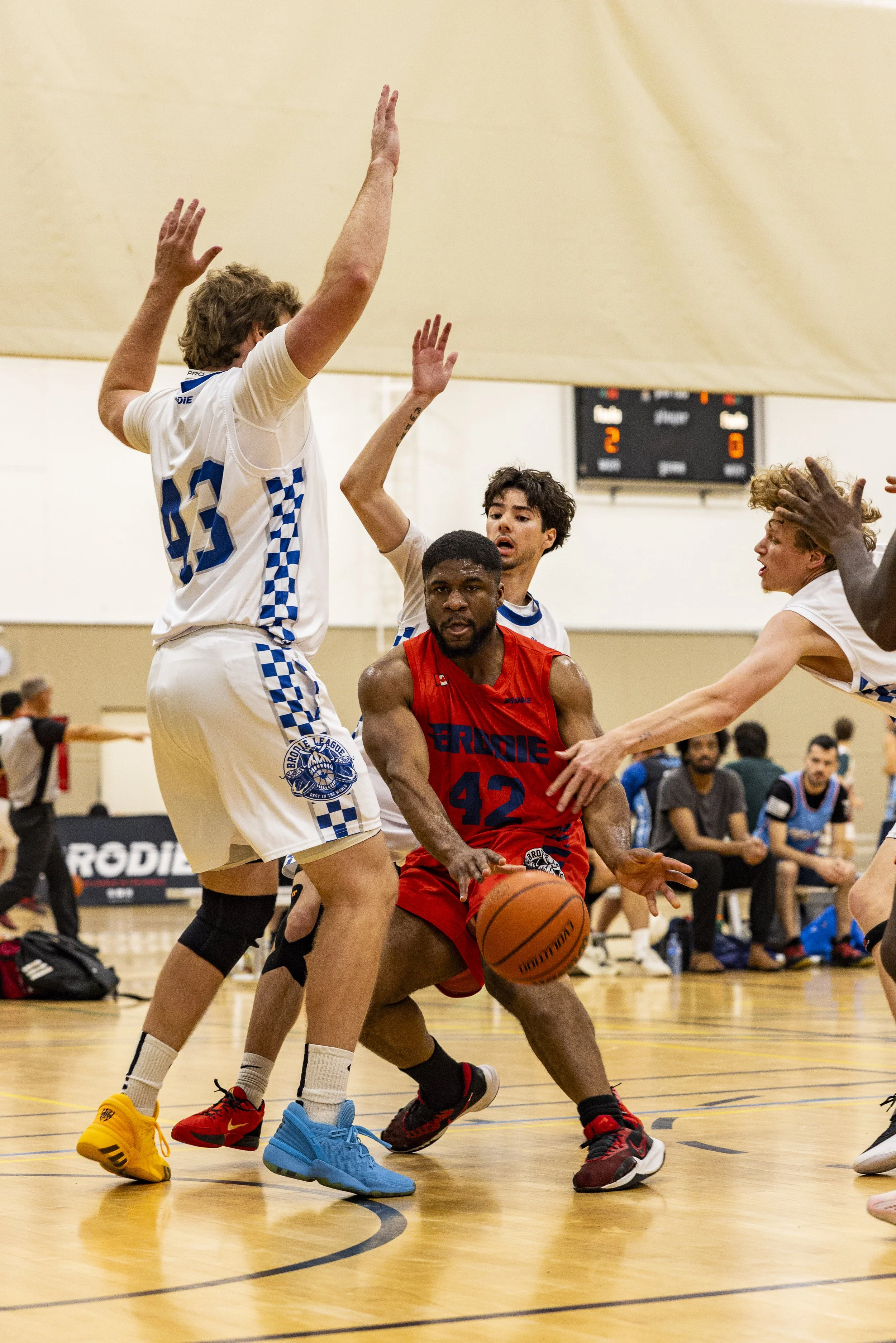 Brodie Rec League action shots