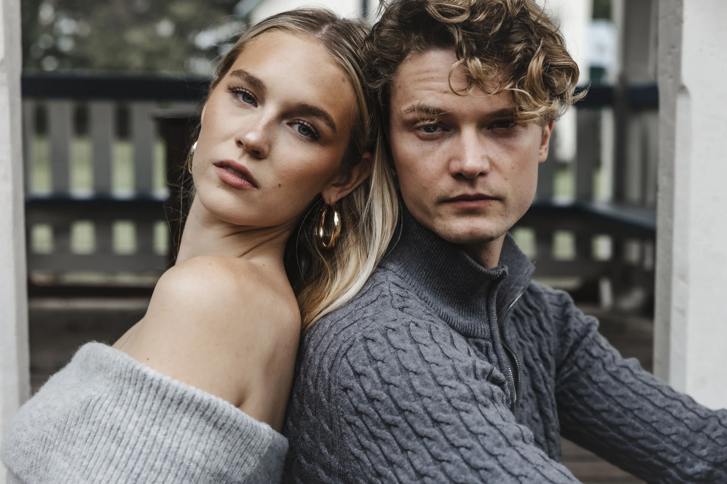 Edyn and Matt lifestyle portrait @ Fanshawe Pioneer Village