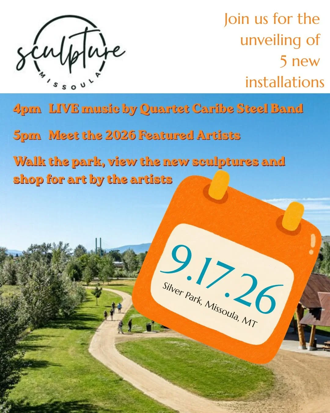 Just 17 days away.... we are excited to share 5 new sculptures with our community. Hope to see you there!